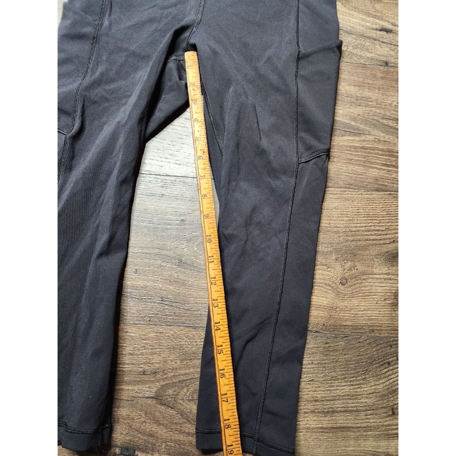Lululemon LULULEMON Black Run Yoga Gym Speed Up Crop Leggings 8 Women Cropped Luxtreme Activewear Pants with Elastic Waist Size 30" / US 8 / IT 44 - 4 Thumbnail