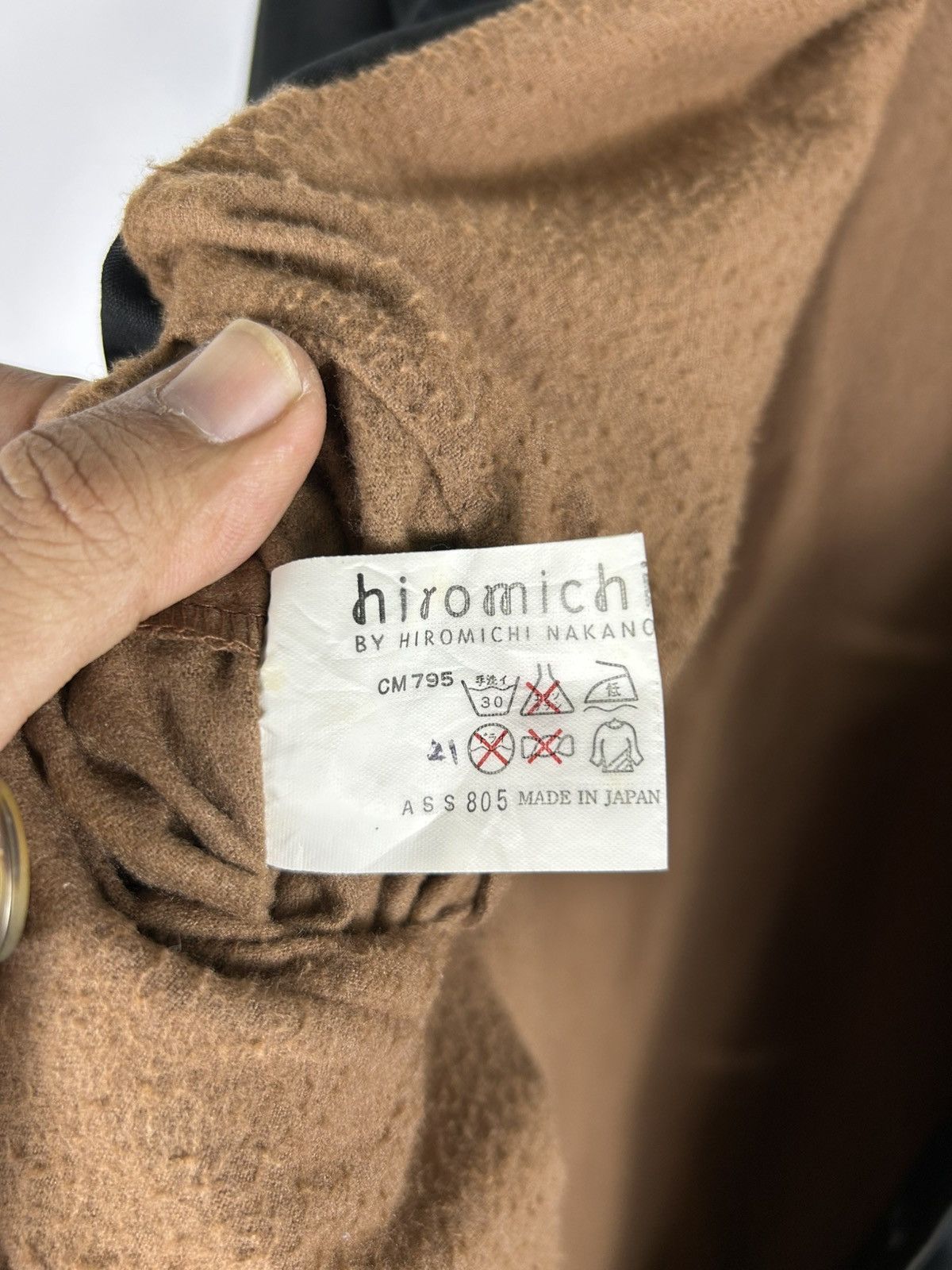 Designer × Japanese Brand ⚡️Vintage Hiromichi Nakano Button Shirt Jacket Size US M / EU 48-50 / 2 - 10 Thumbnail