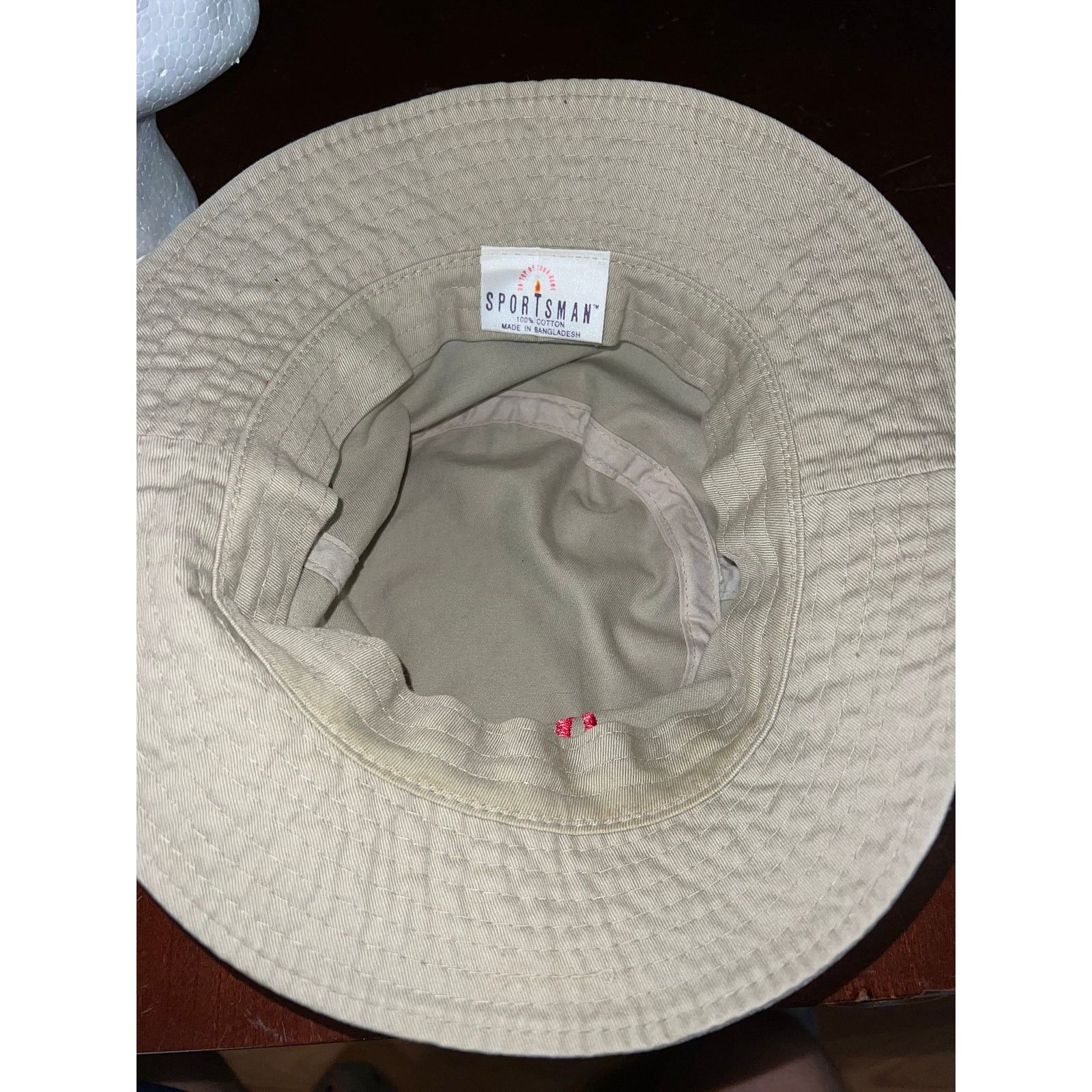 Vintage Nebraska Cornhuskers Bucket Hat Brown Red College Sun OS Size ONE SIZE - 6 Thumbnail