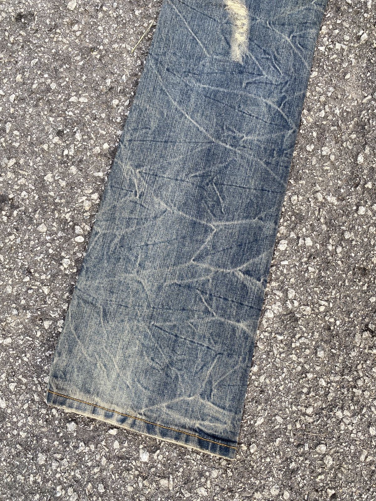 Japanese Brand Japanese Brand Semantics Design Flare Distressed Denim Size US 32 / EU 48 - 9 Thumbnail