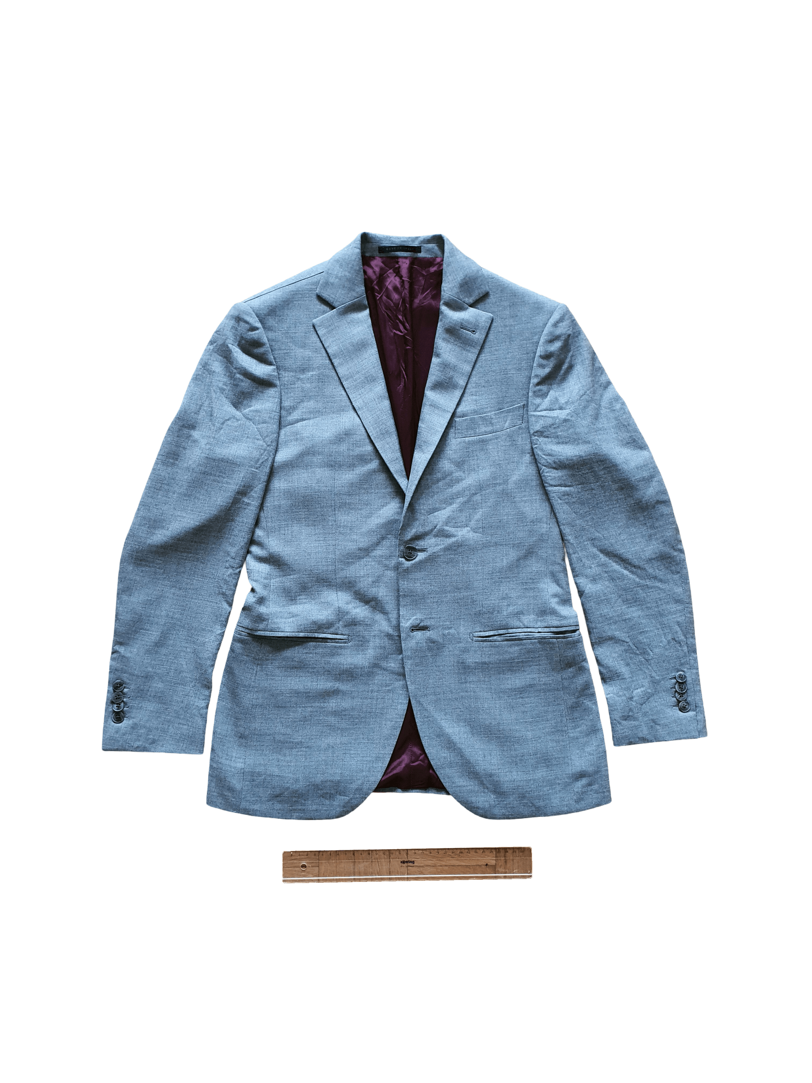 L.B.M. 1911 ''SU MISURA'' Bespoke Blazer Sports Coat Jacket - Cashmere Size 36R - 1 Thumbnail