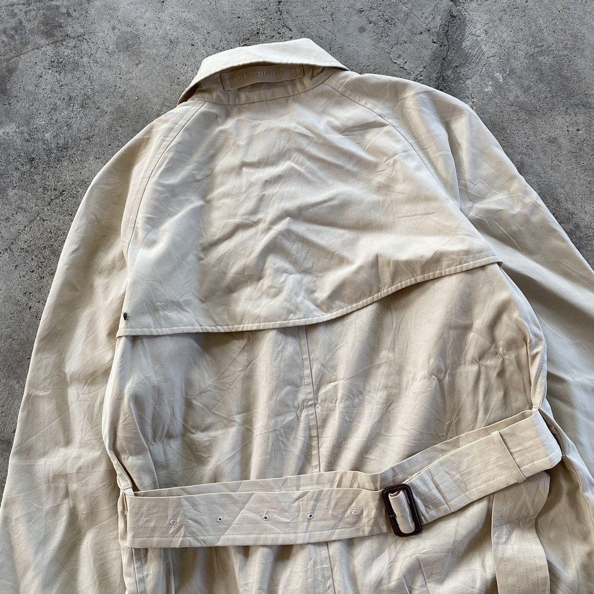 Burberry BURBERRY Double Breasted Trench Coat Size US XXS / EU 40 - 7 Thumbnail