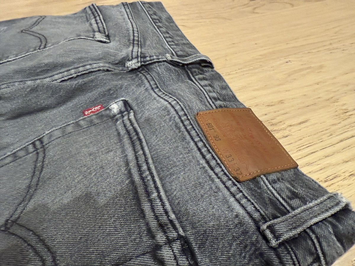 Levi's Levi’s Premium 501 ‘93 Grey Jeans Size US 33 - 9 Thumbnail