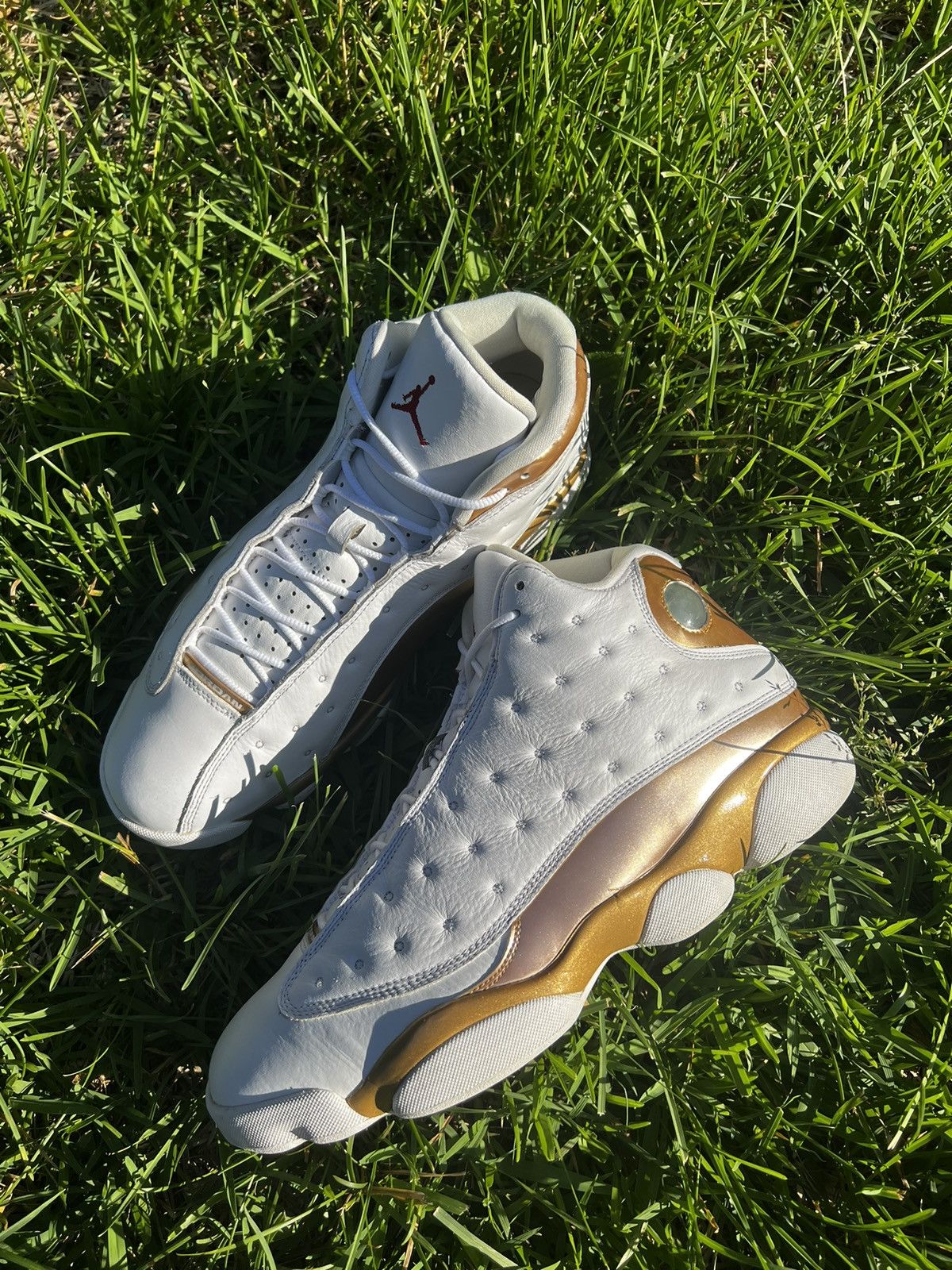 Jordan Brand CLEAN Air Jordan 13 size 12 Mens DMP Gold shoes Size US 12 / EU 45 - 1 Thumbnail