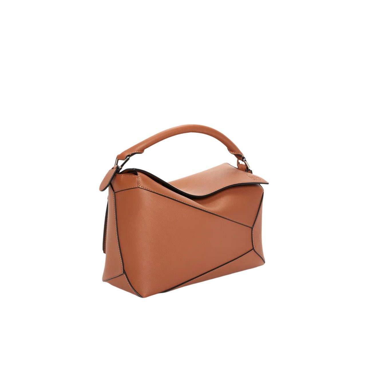 Loewe LOEWE Puzzle Medium Edge $4100 Tan Leather Handbag New & Aut Size ONE SIZE - 2 Thumbnail
