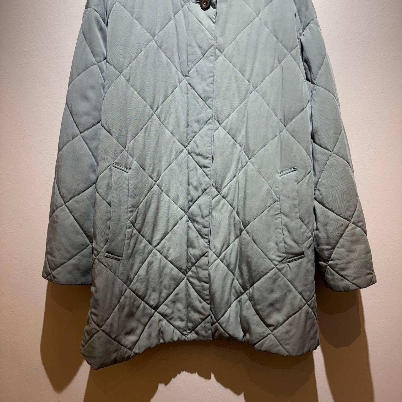 Burberry Vintage 1980’s Burberrys Mint Quilted Winter Parka Jacket Size US XL / EU 56 / 4 - 4 Thumbnail