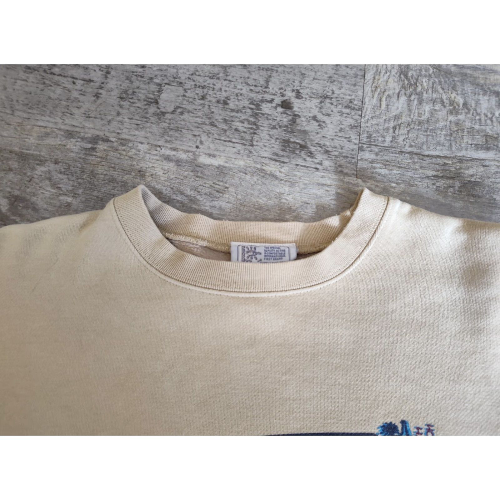 Vintage VINTAGE Surf Women's Crew Neck Sweatshirt Hawaii USA Surfing 90s Grunge Striped Fleece M Size M / US 6-8 / IT 42-44 - 6 Thumbnail