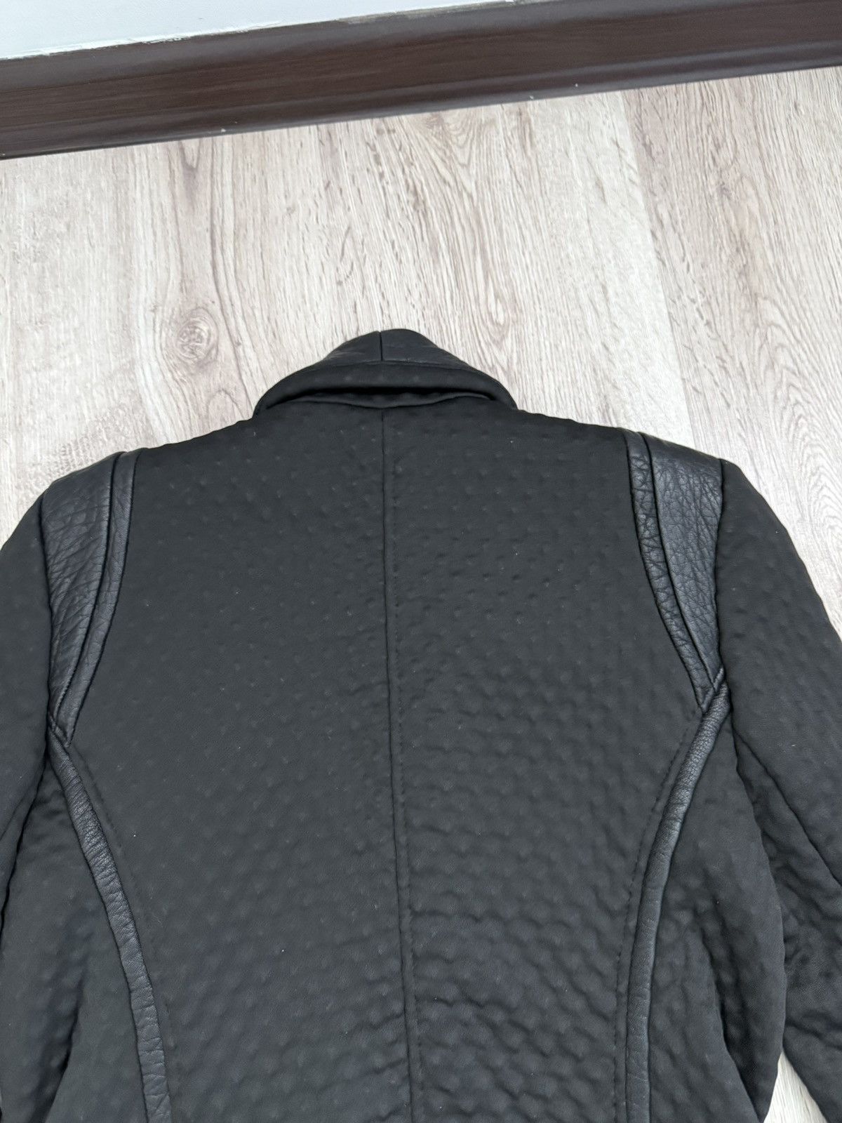 Iro IRO Ashby Blazer Black Leather Trim Size 42 Size M / US 6-8 / IT 42-44 - 16 Thumbnail
