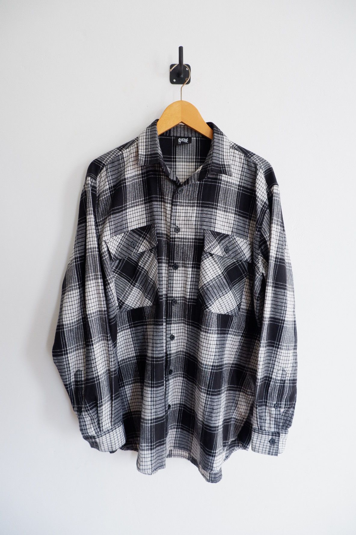 Revenge FW/20 REVENGE Embroidered Flannel Shirt Size US L / EU 52-54 / 3 - 2 Thumbnail