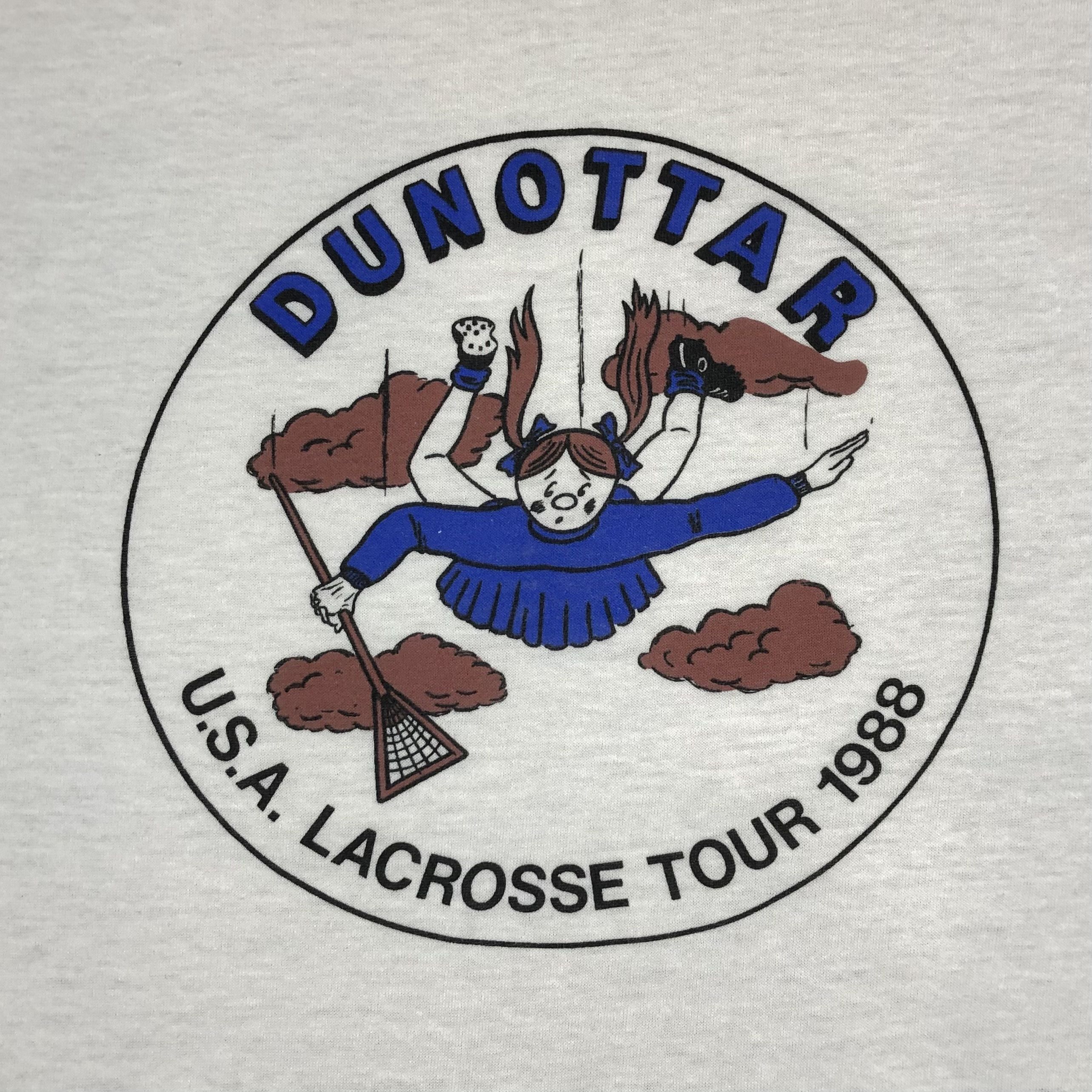 All Sport Dunottar USA Lacrosse 1988 Tour Tee Size US L / EU 52-54 / 3 - 2 Thumbnail