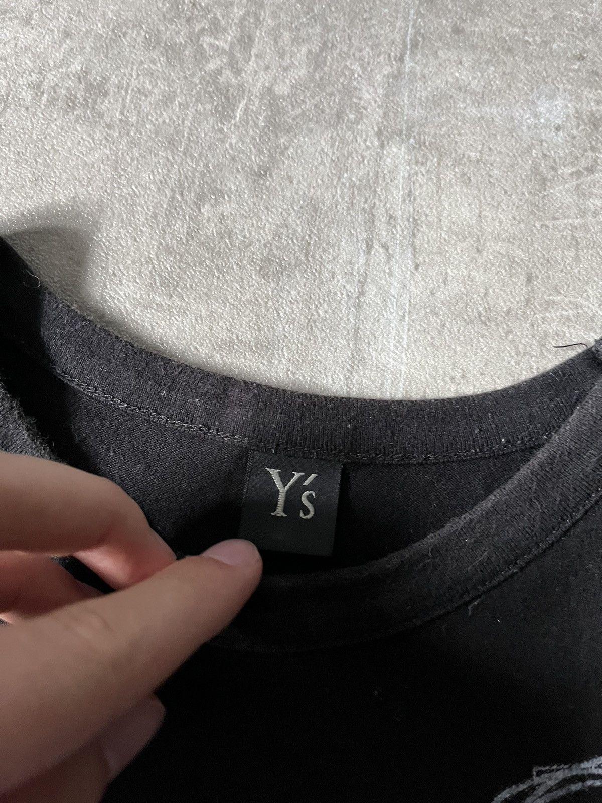 Y's Yohji Yamamoto It's a sin to be Y's black T-shirt Y's Size US M / EU 48-50 / 2 - 7 Thumbnail