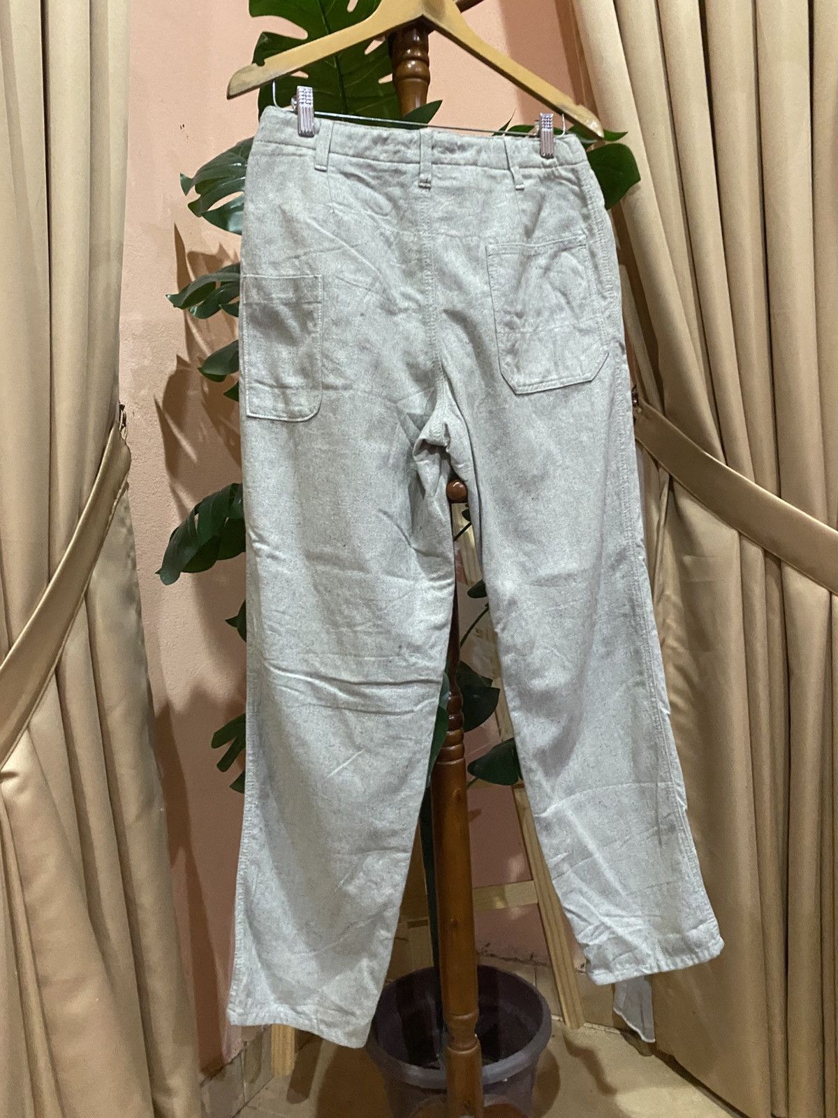 Other Clip.tab Marine Pêche French Work-Inspired Grey Trousers Size 30" / US 8 / IT 44 - 12 Thumbnail