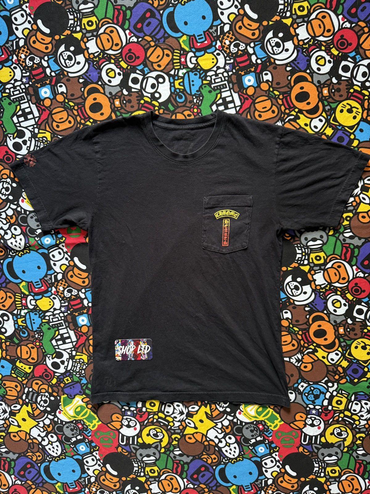 Chrome Hearts Chrome Hearts Black Gradient Pocket Logo Tee Size US M / EU 48-50 / 2 - 2 Thumbnail