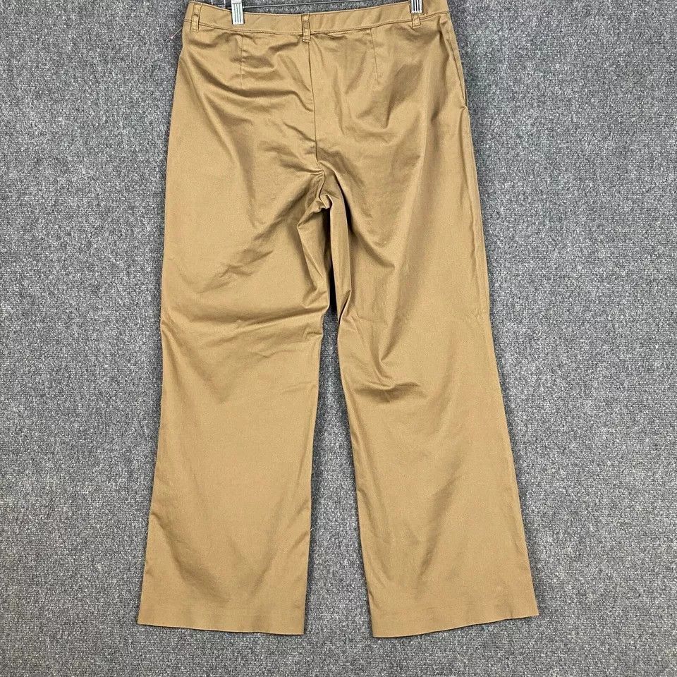 Coldwater Creek Coldwater Creek Wide Leg Pants Chino Women's Size 10P Petite Size 32" / US 10 / IT 46 - 8 Thumbnail
