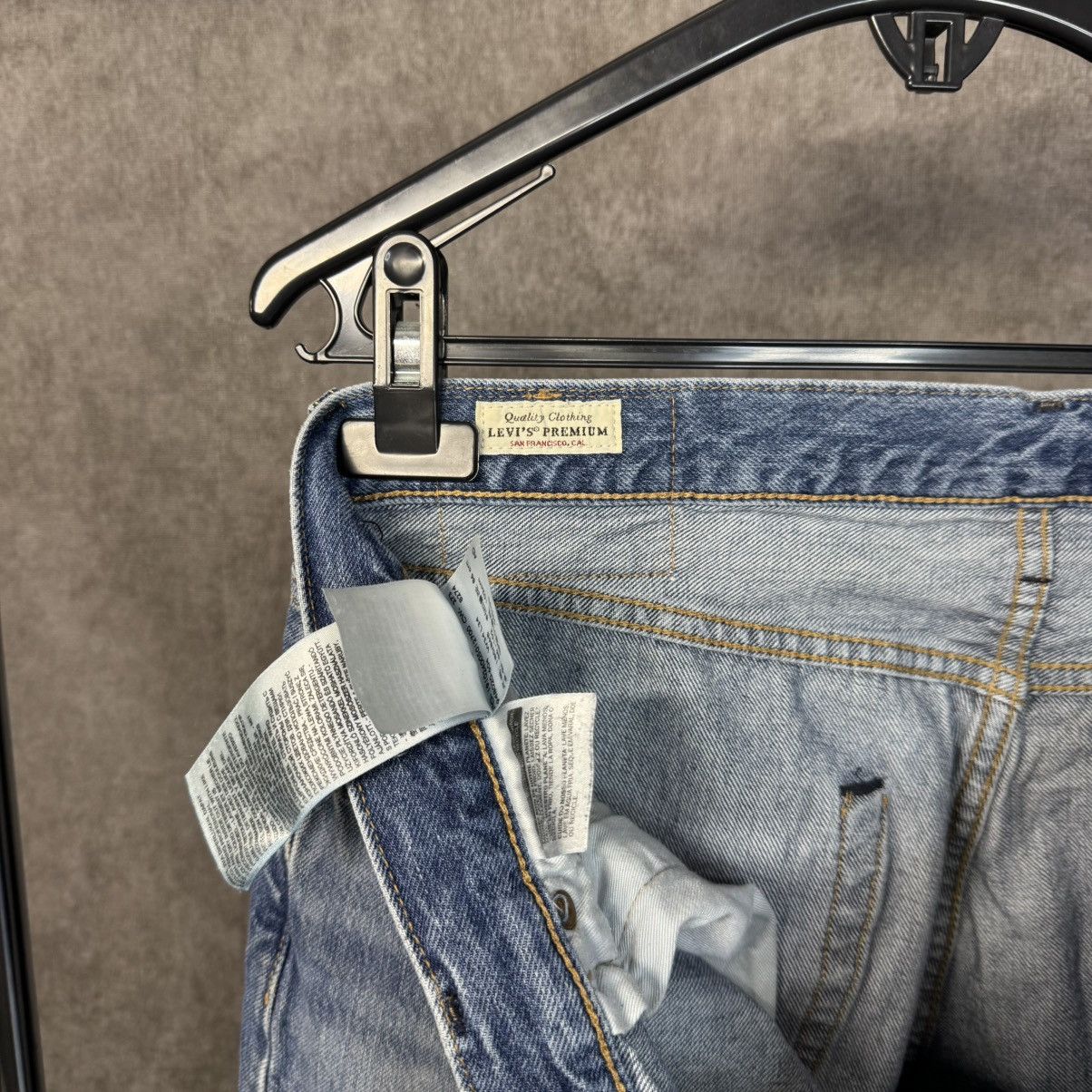 Levi's × Levi's Vintage Clothing Men’s Jeans Levi’s Premium 501 Blue Size 34/34 Denim Pants Size US 34 / EU 50 - 5 Thumbnail