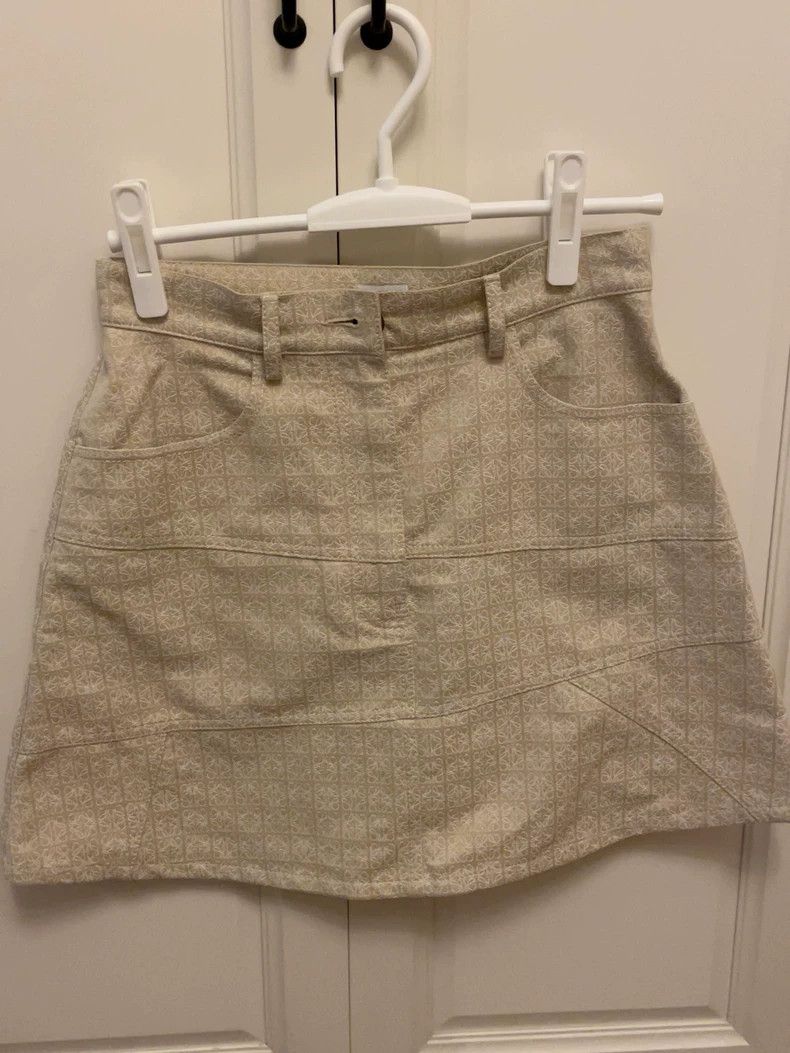Loewe LOEWE A word old dress Size 24" / US 00 / IT 34 - 1 Thumbnail