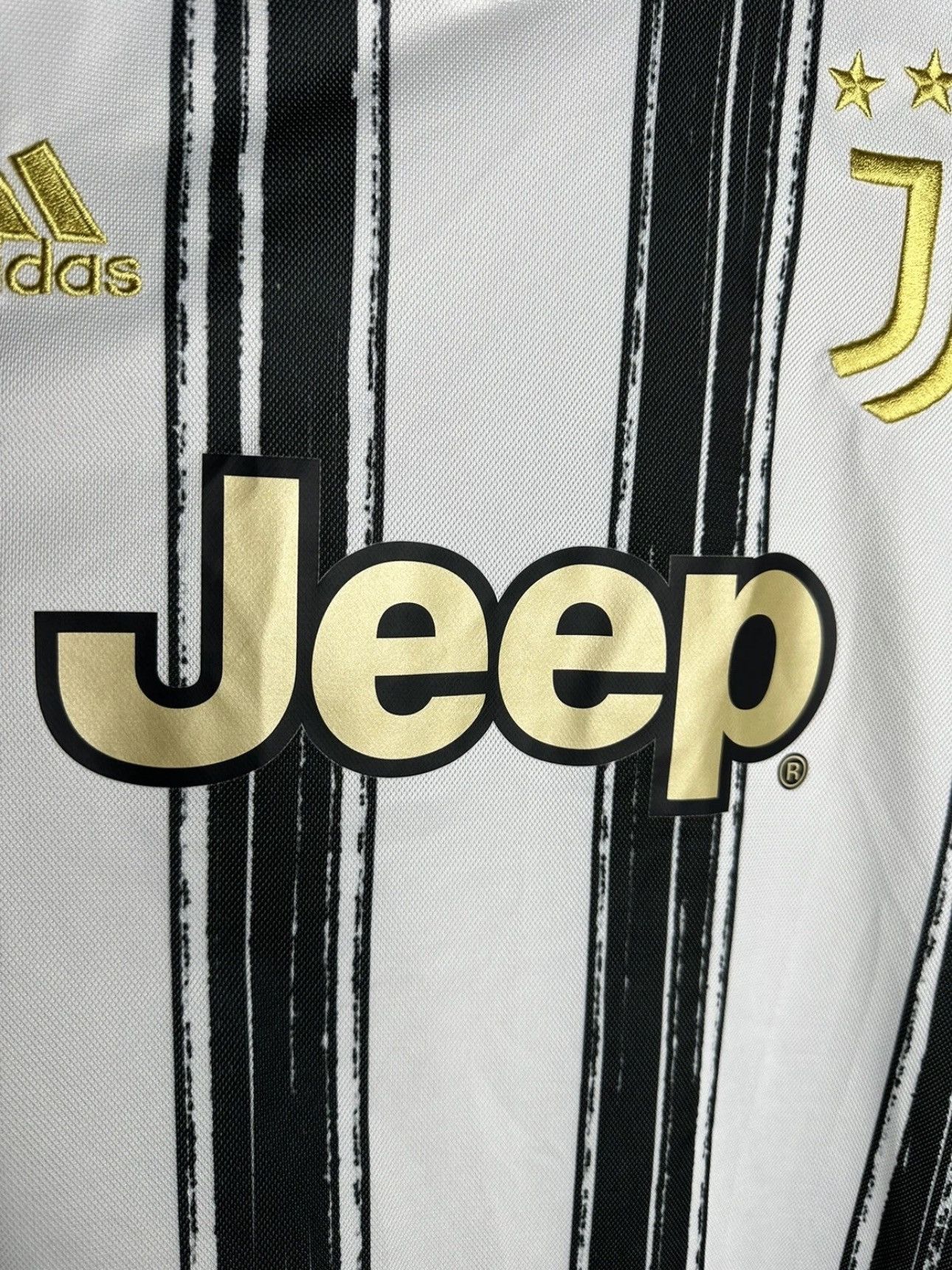 Adidas Juventus 2020/21 Home Football Adidas Shirt Men’s Large Size US L / EU 52-54 / 3 - 6 Thumbnail
