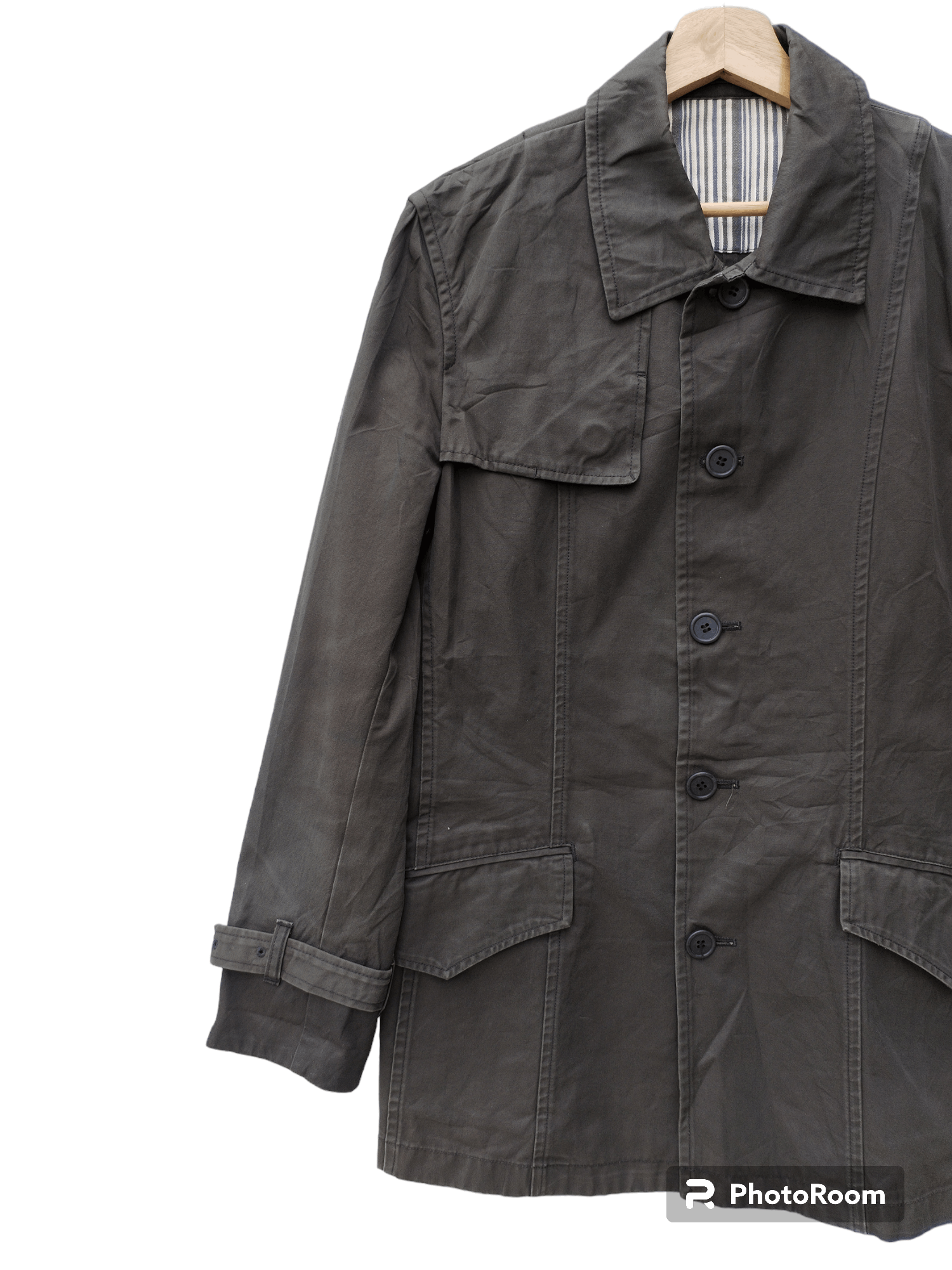 Japanese Brand × PPFM Vintage Japanese Brand PPFM Military Jacket Size US L / EU 52-54 / 3 - 3 Thumbnail