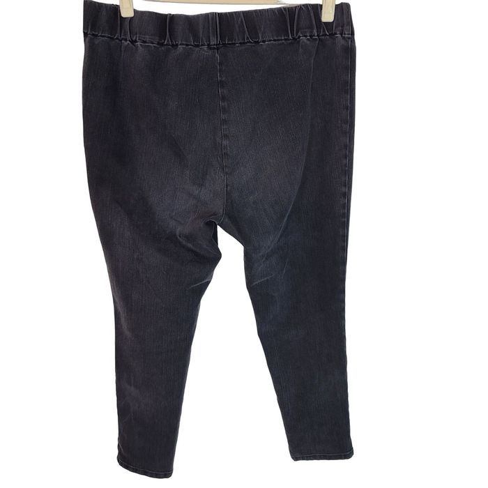 Other Soft Surroundings Wmns 1X Black Denim Pull On HighRise Jeans ...