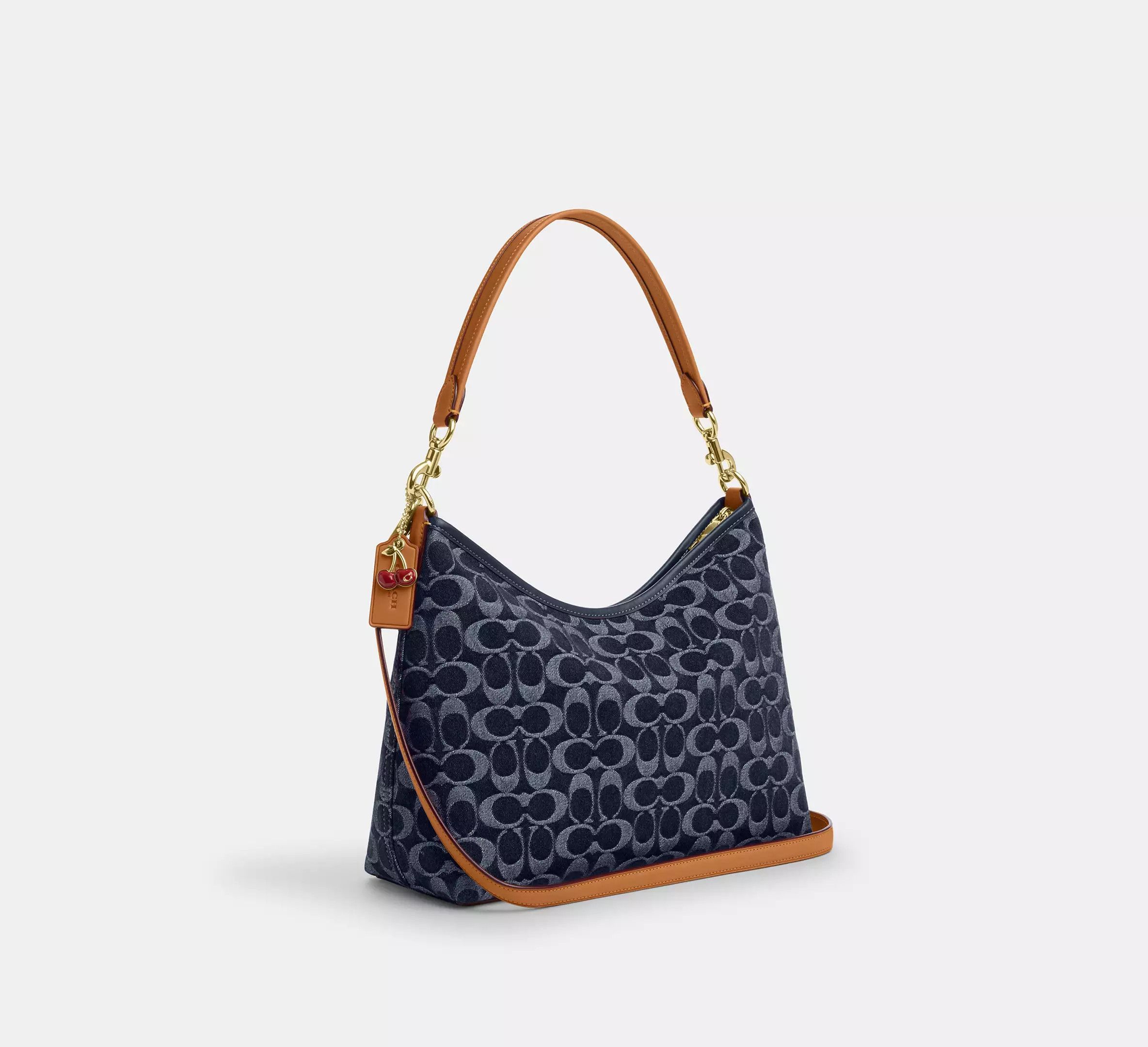 Coach Laurel Shoulder Bag In Signature Denim CY702 Size ONE SIZE - 12 Thumbnail