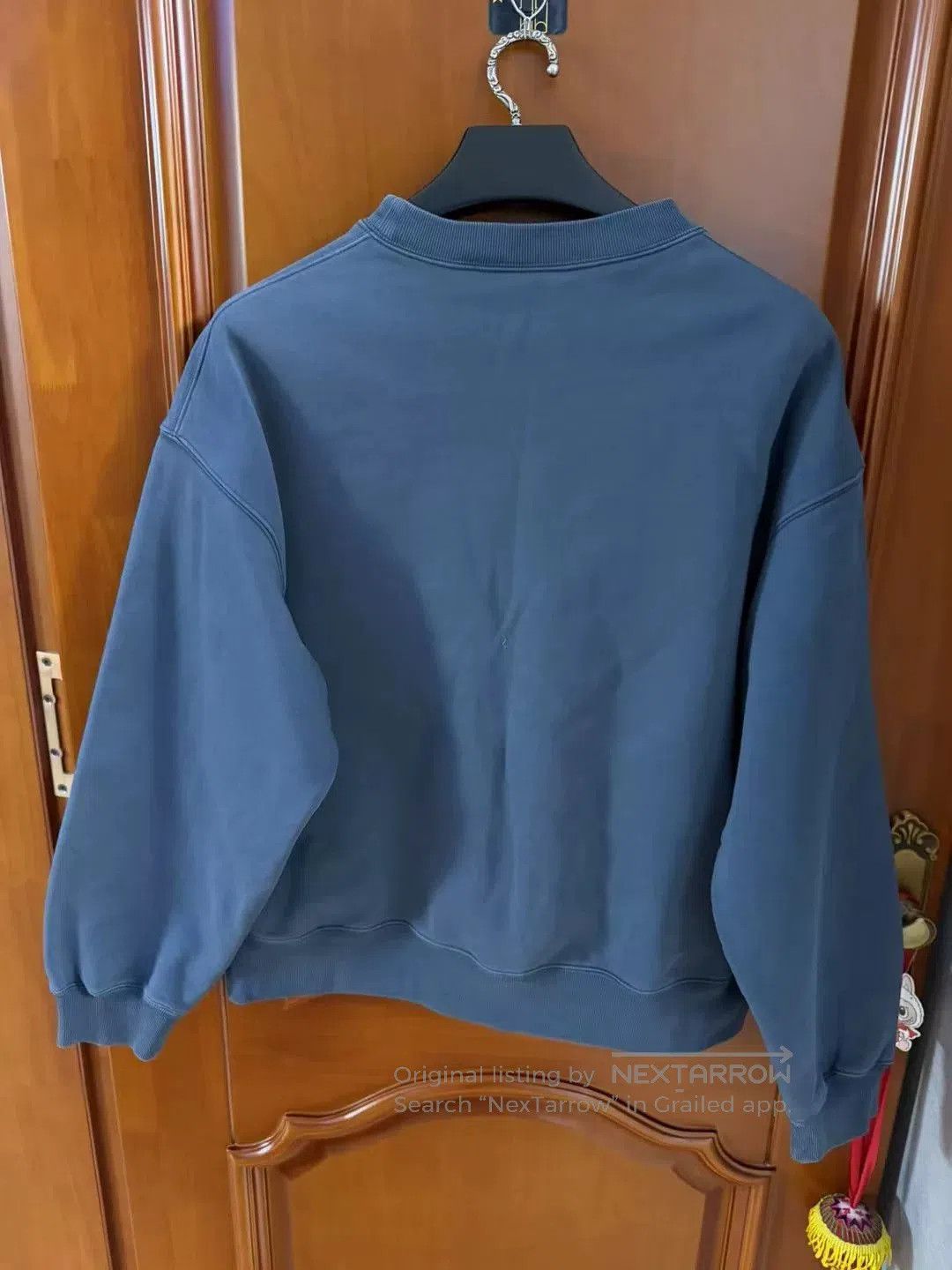 Balenciaga balenciaga dark blue embroidered logo sweatshirt. Size US XS / EU 42 / 0 - 2 Thumbnail