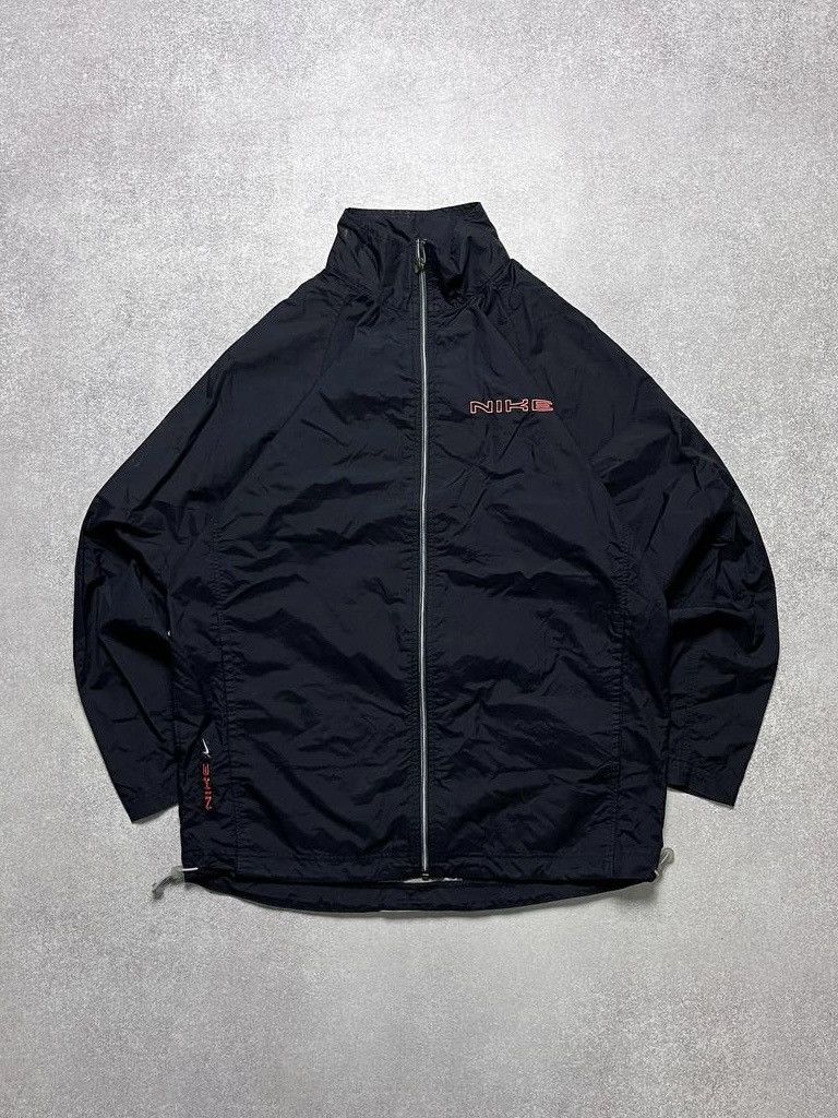 Nike Vintage Nike Swoosh Boxy Hylon Jacket M Size US M / EU 48-50 / 2 - 1 Thumbnail