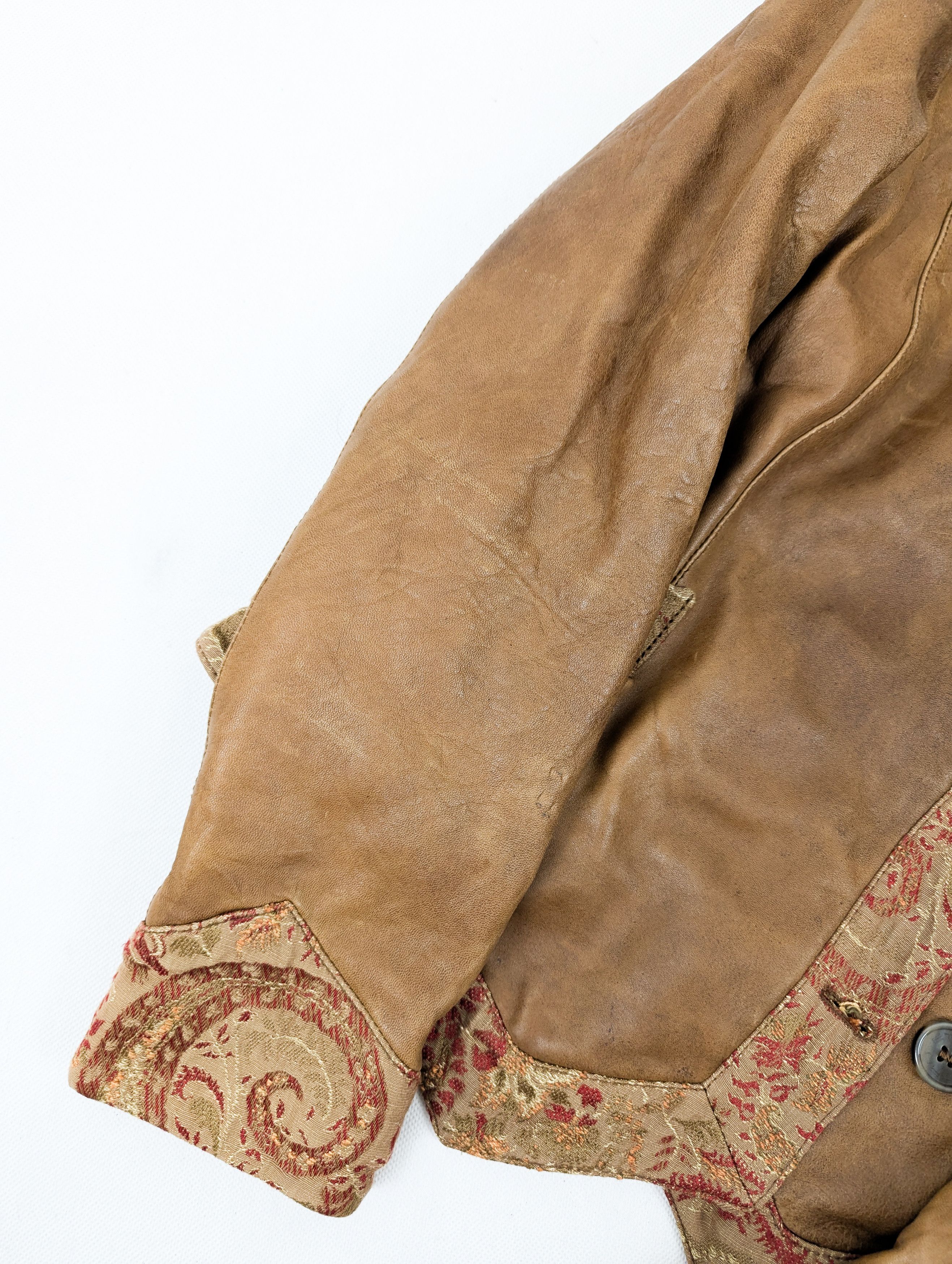 Etro Etro leather jacket with lapin inside Size M / US 6-8 / IT 42-44 - 10 Thumbnail