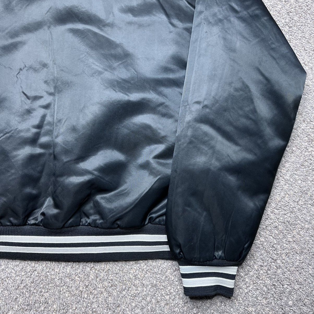 Chalk Line 1980s Raiders Shield Football Chalk Line Satin Bomber Jacket Size US L / EU 52-54 / 3 - 19 Thumbnail