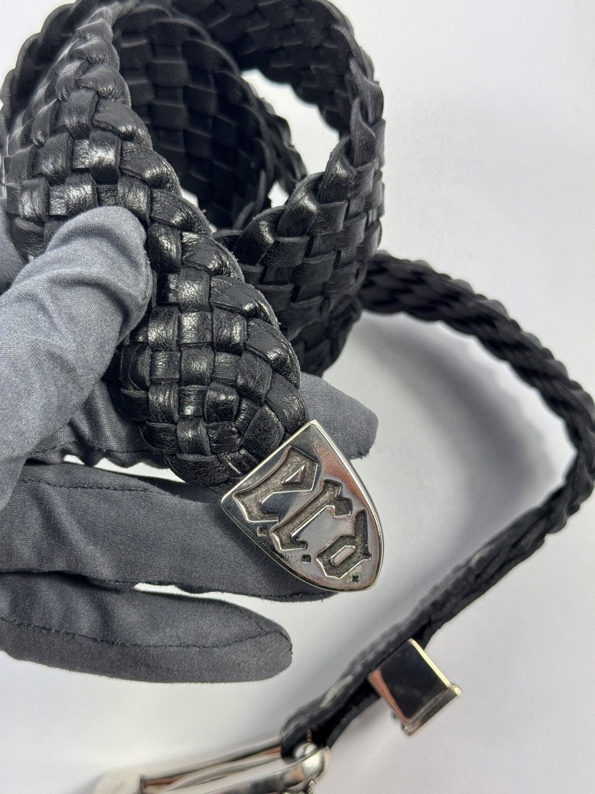 Enfants Riches Deprimes PORT OF SOULS BRAIDED LEATHER BELT SIZE90 Size 30 - 3 Thumbnail