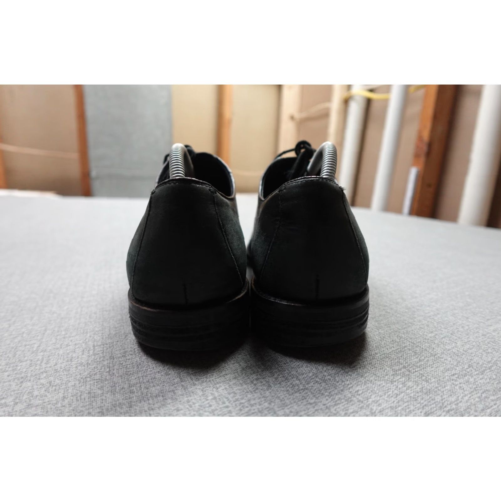 Cole Haan Cole Haan Grand.OS Dress Shoes Mens 9.5 Black Leather Cap Toe Derby M Size Classic Court Formal Shoes Size ONE SIZE - 4 Thumbnail