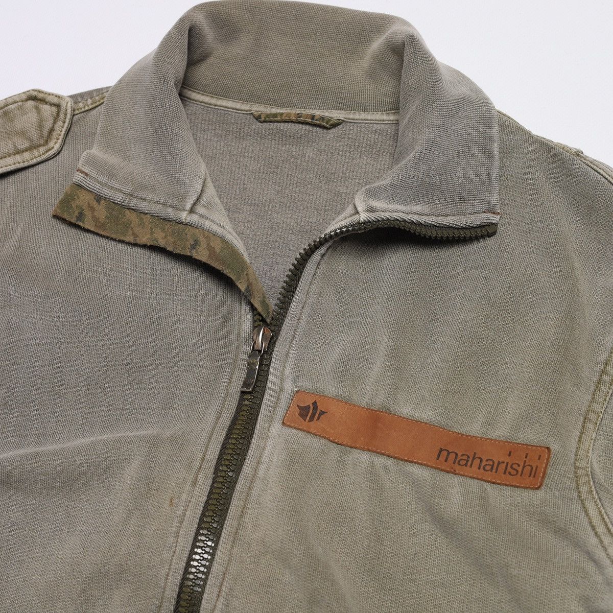 Maharishi Maharishi Olive Vintage Bomber Cotton Jacket Size US M / EU 48-50 / 2 - 3 Thumbnail