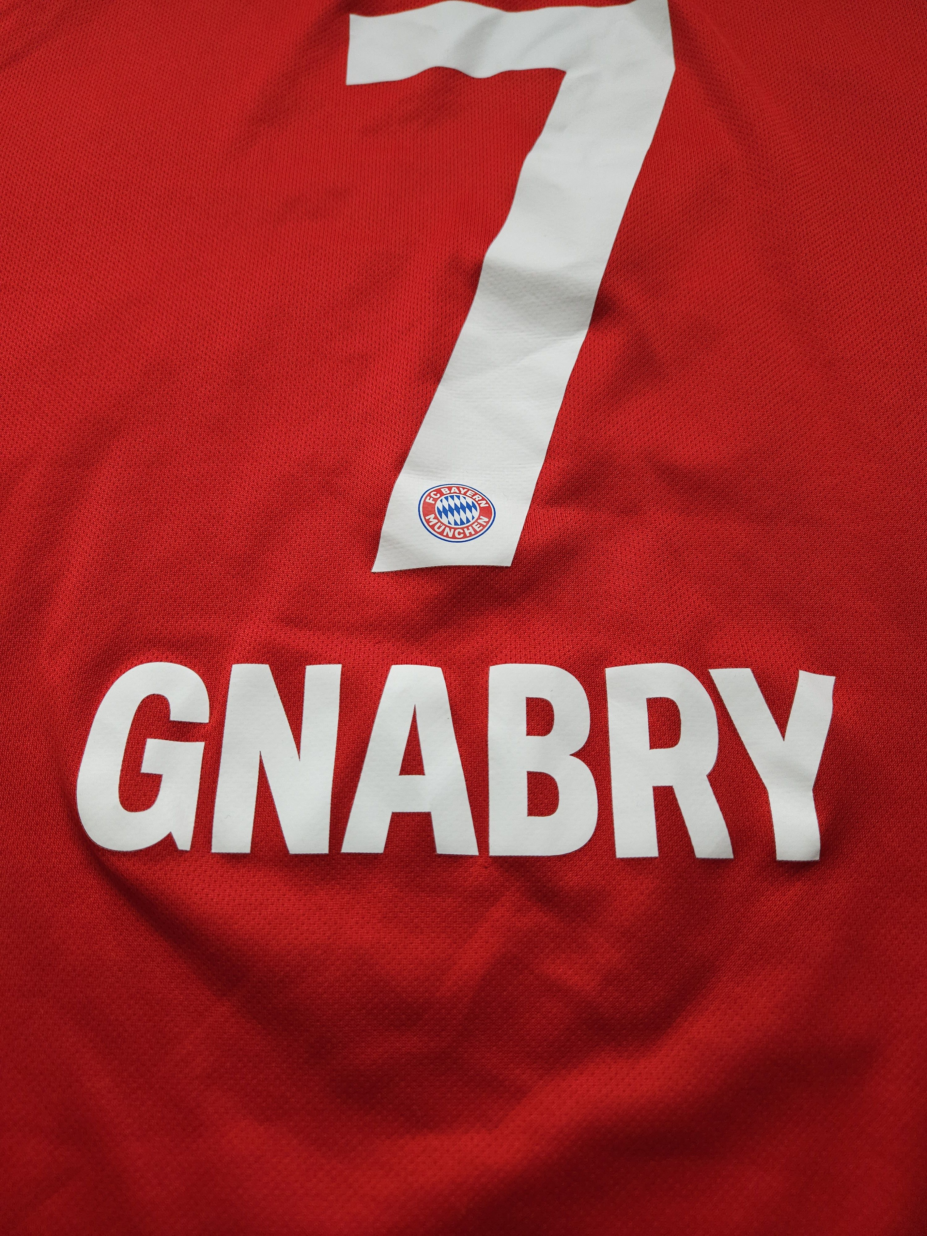 Adidas Bayern Munich 2019-2020 home jersey #7 Serge Gnabry Size US S / EU 44-46 / 1 - 15 Thumbnail