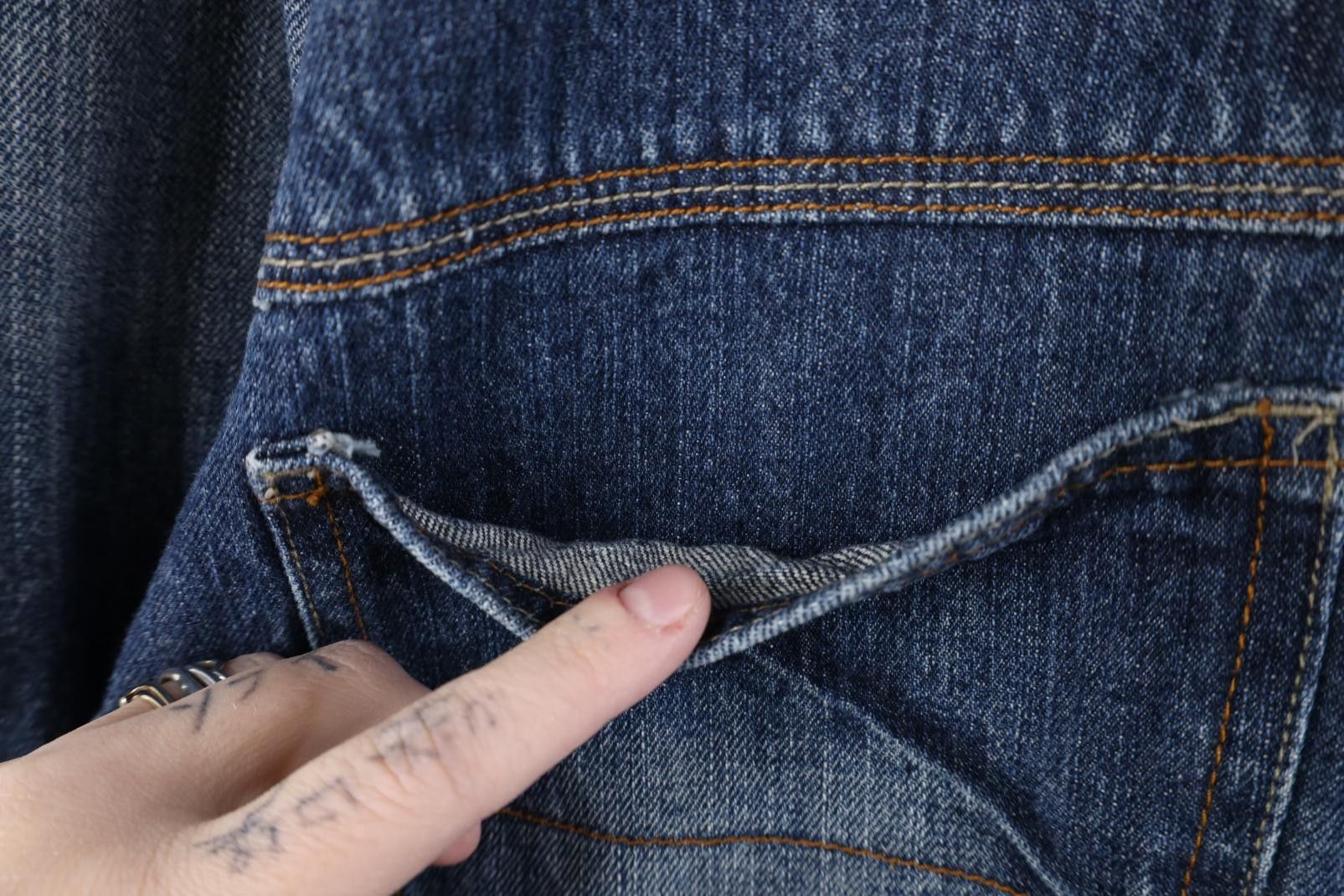 Vintage Vintage 90s Y2K Streetwear Denim Chore Trucker Jacket Size US XL / EU 56 / 4 - 6 Thumbnail