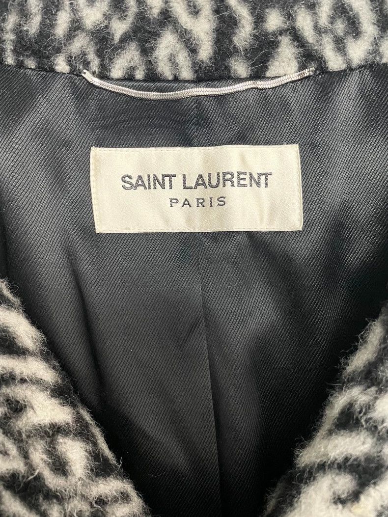 Saint Laurent Paris Saint Laurent Paris Leopard print cashmere coat-2506 Size US M / EU 48-50 / 2 - 3 Thumbnail