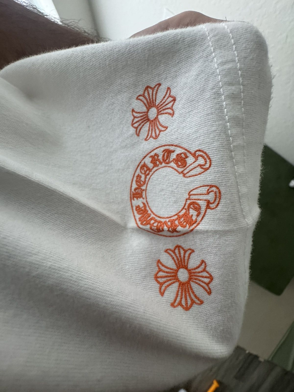 Chrome Hearts Chrome Hearts Hollywood- White/Orange XXL Size US XXL / EU 58 / 5 - 11 Thumbnail