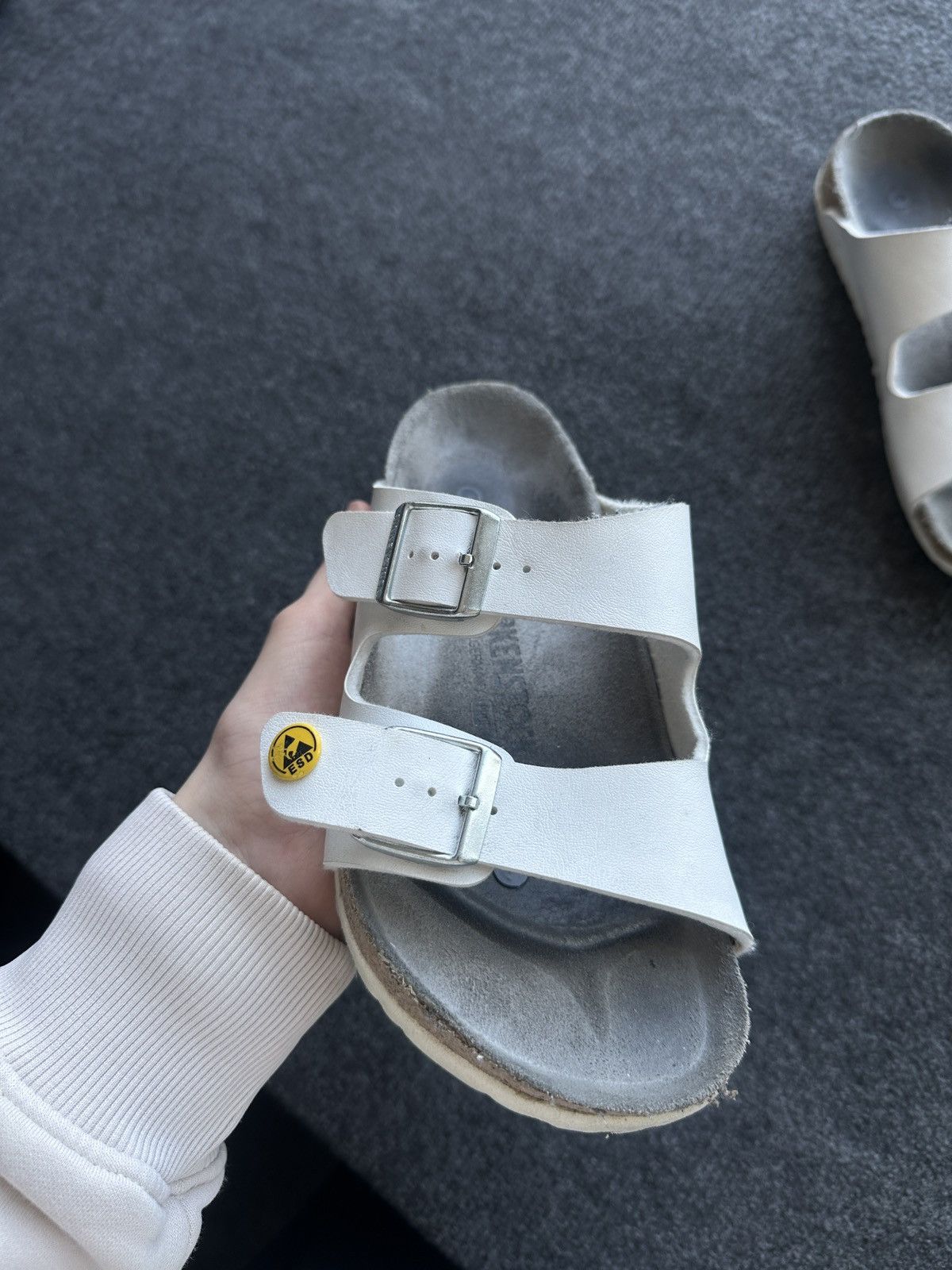 Birkenstock 🚨Birkenstock Arizona boston Soft-foot sandals slides vintage Size US 6 / IT 36 - 3 Thumbnail