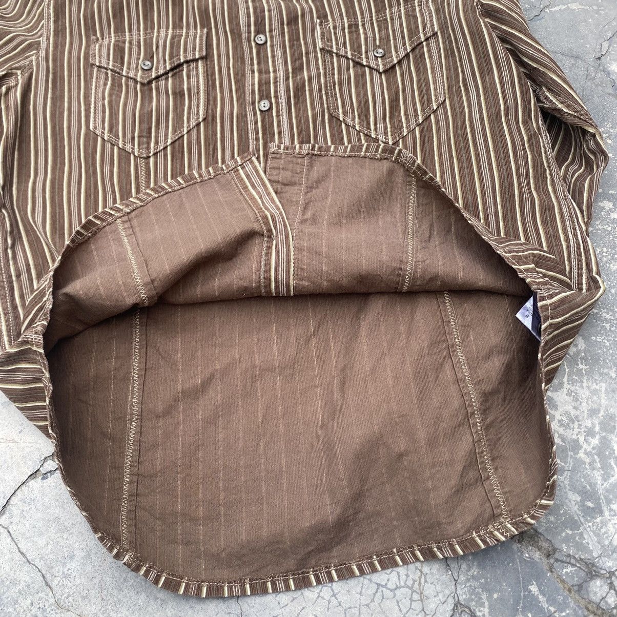 BAFFY Stripe Western Corduroy Shirt