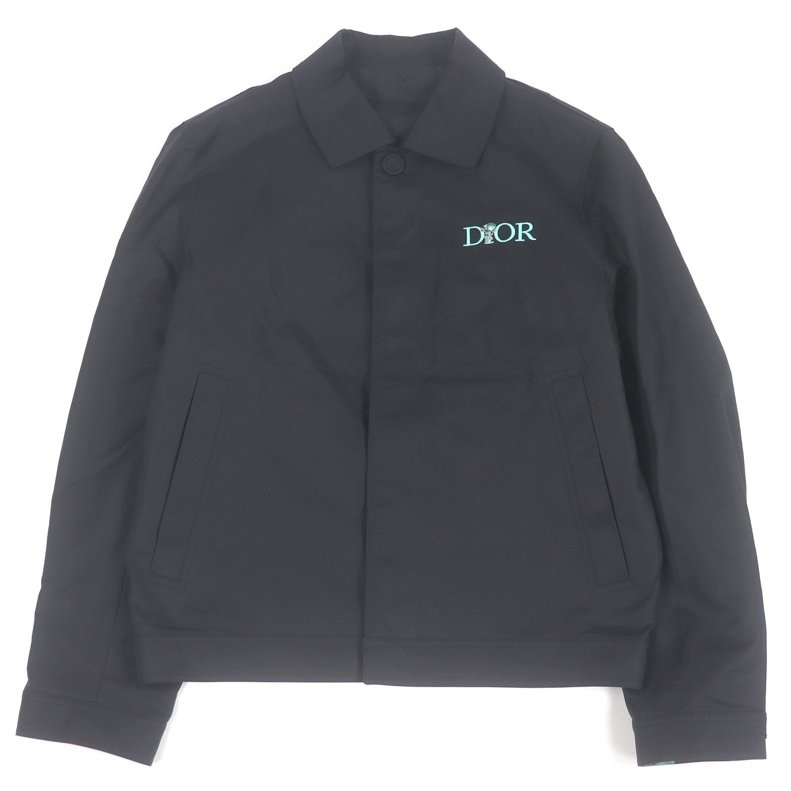 Dior Dior Dior Blouson Jardin Capsule Collection Logo Embroidered Jacket Others Outerwear 293C440A4451 DUTY FREE for USA Size ONE SIZE - 1 Thumbnail