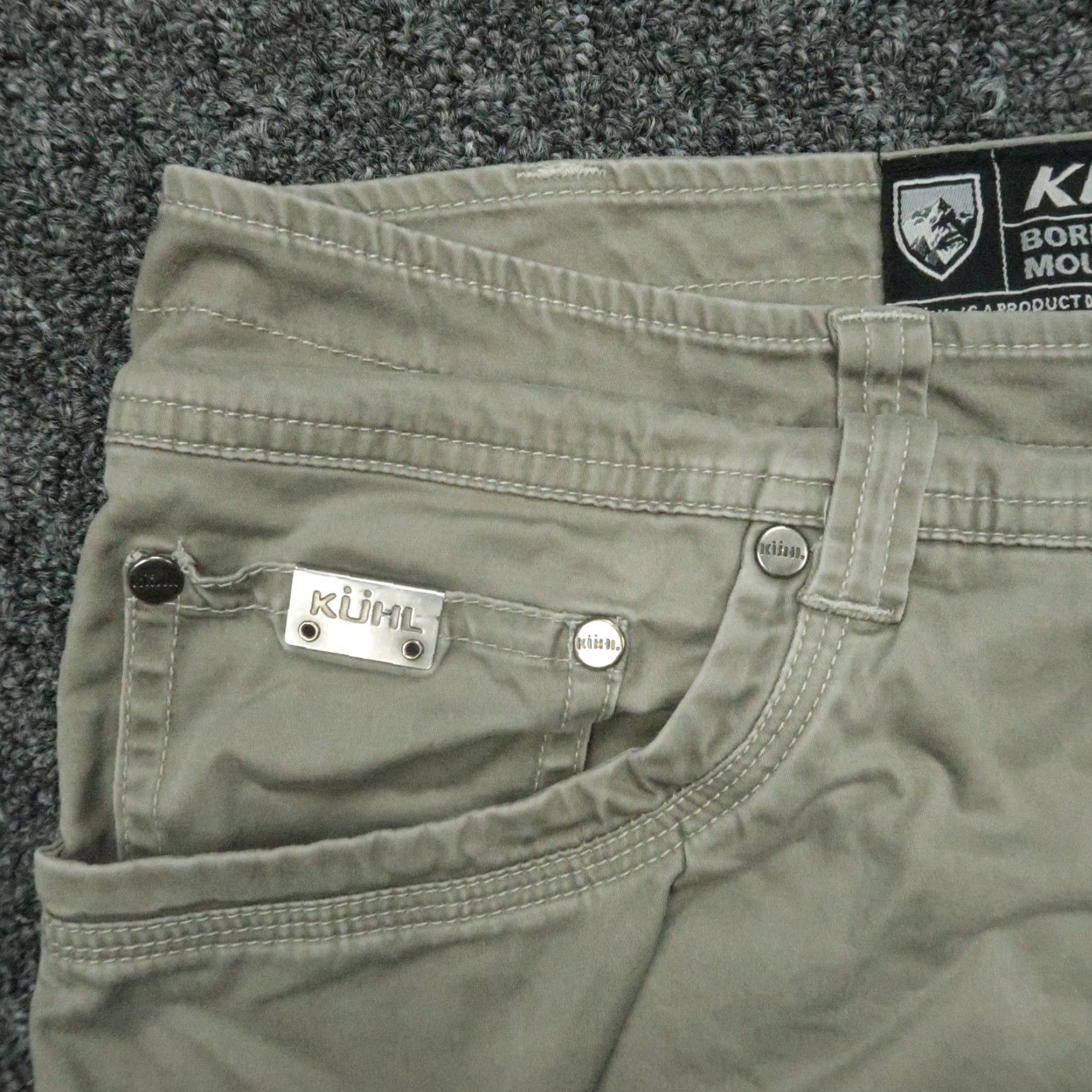 Vintage Kuhl Desperado Pants Beige Outdoor Hiking Stretch Cargo Mens 40x32 Size US 40 / EU 56 - 3 Thumbnail