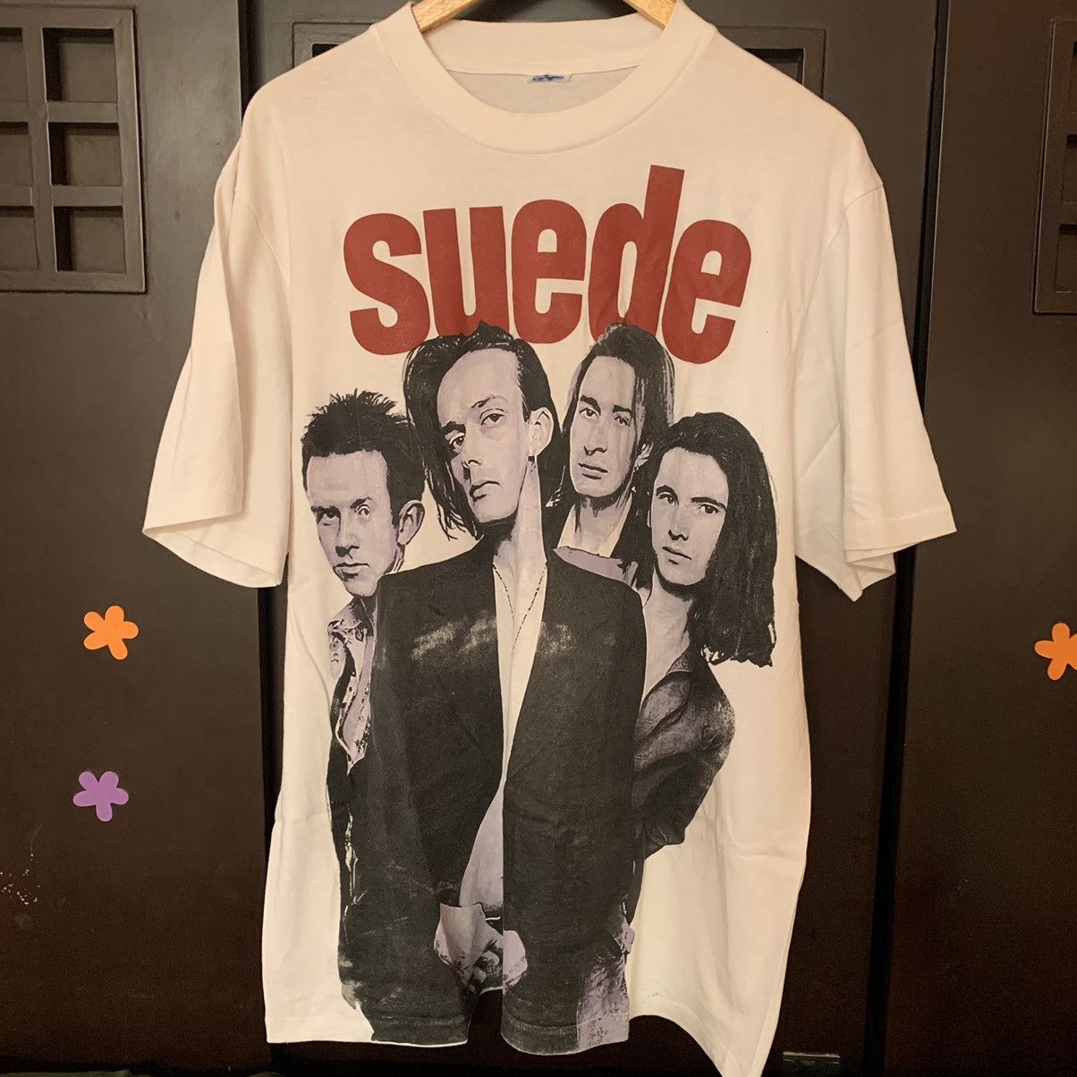 Band Tees Suede Band Britpop Metal Mickey Size US XL / EU 56 / 4 - 1 Thumbnail