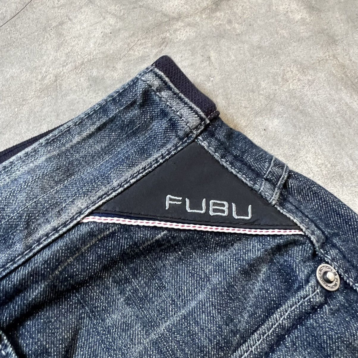 Fubu Y2K Fubu JNCO Style Baggy Denim Pants Size US 36 / EU 52 - 6 Thumbnail