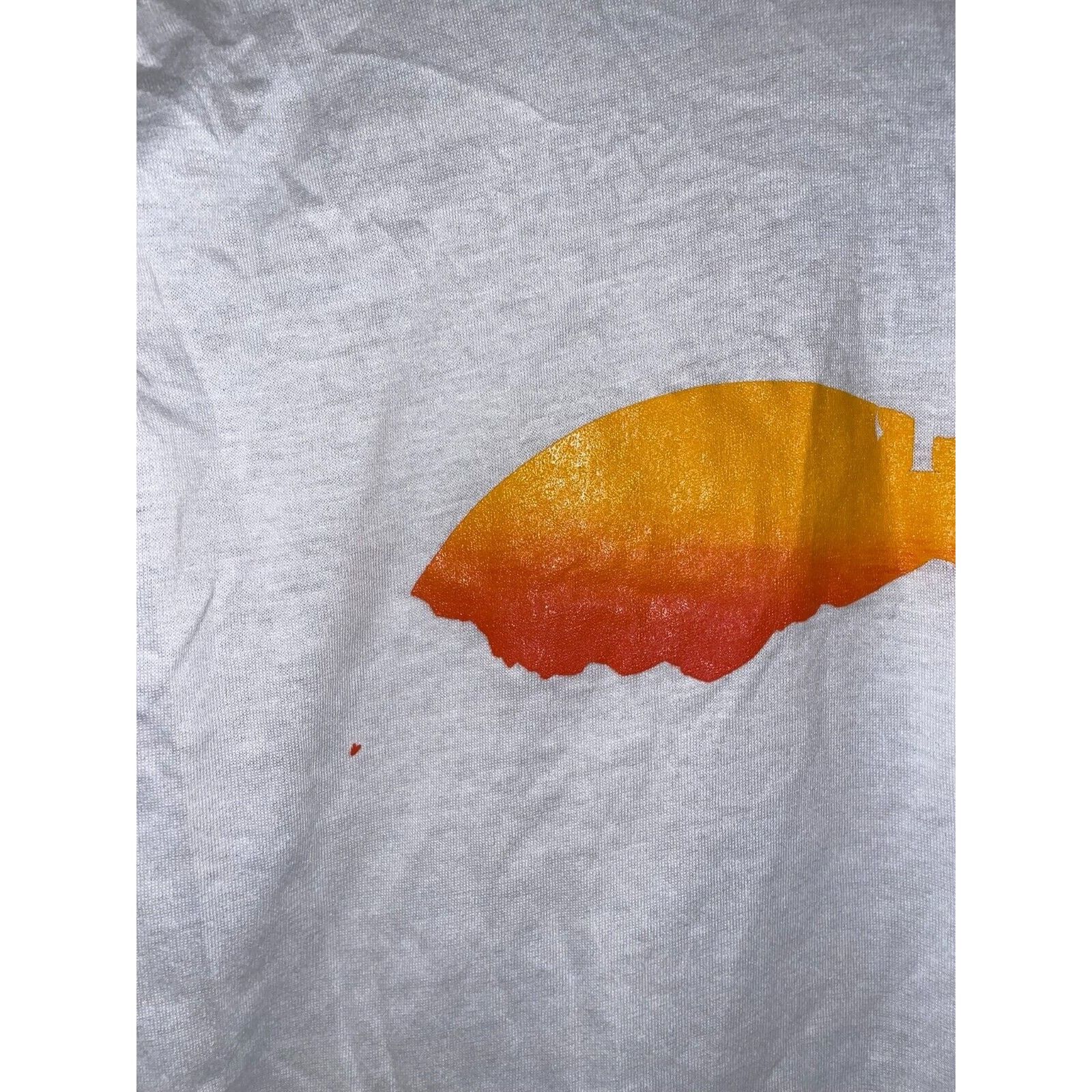 Vintage Vintage White Long Sleeve Shirt Test Print Tee 80s VTG Size US M / EU 48-50 / 2 - 7 Thumbnail