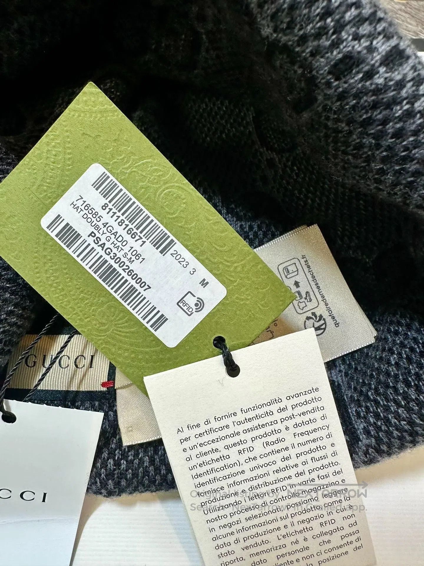 Gucci Gucci Monogram Big Logo Hat. Size ONE SIZE - 5 Thumbnail