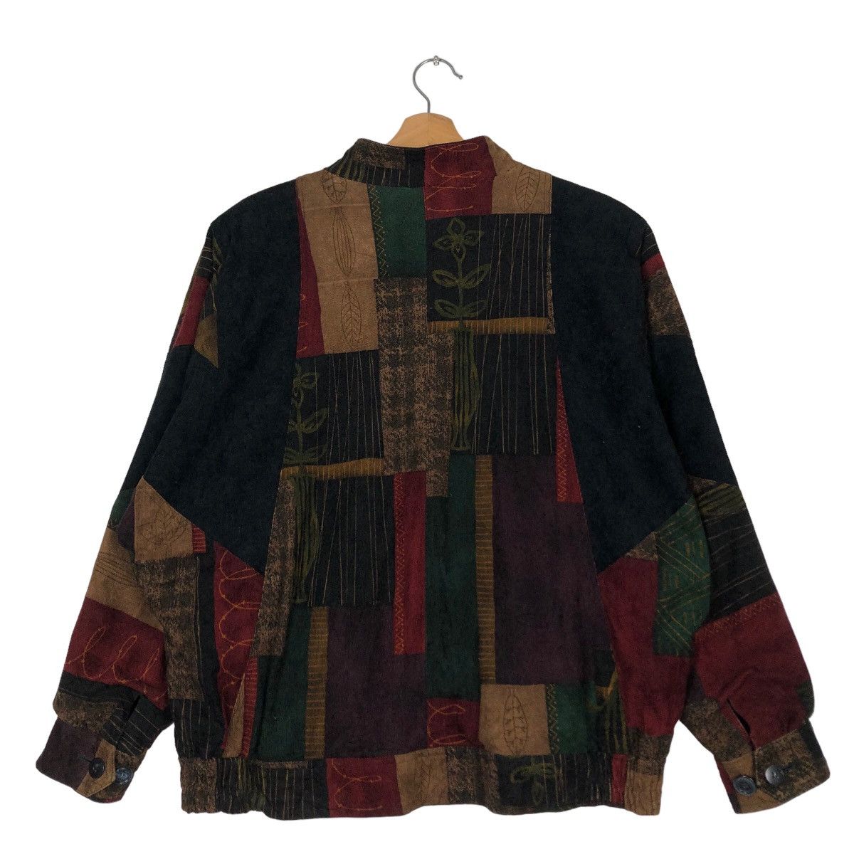 Japanese Brand 🔥Vintage Bomber Jacket Factio Japan Art Patch Work Design Size US M / EU 48-50 / 2 - 8 Thumbnail
