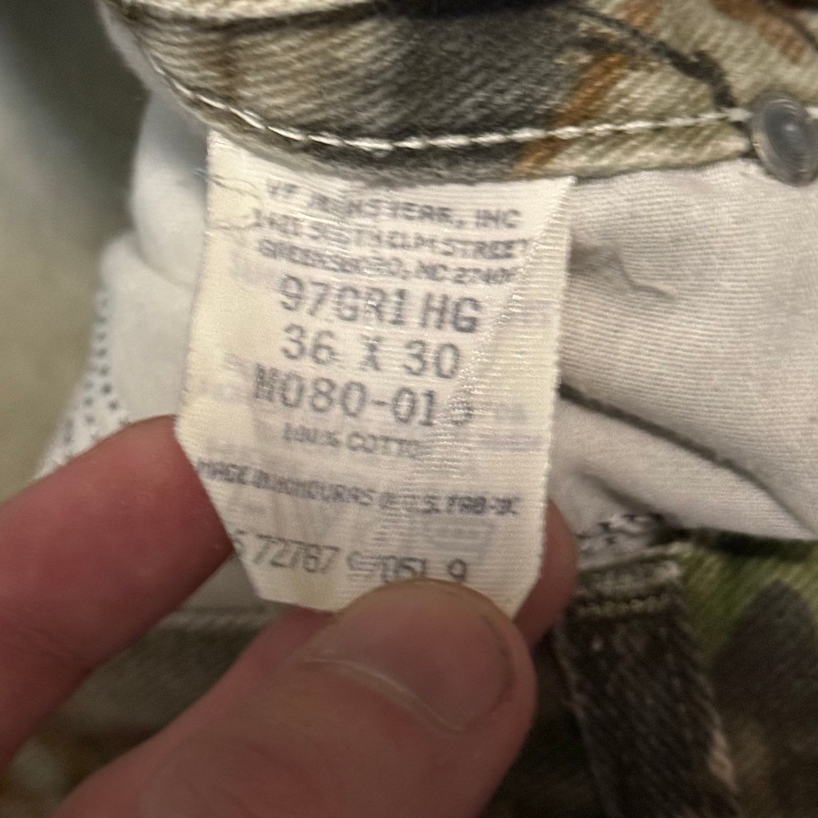Realtree × Vintage × Wrangler Vintage Wrangler Realtree Camo Double Knee Pants Size 36x30 Size US 36 / EU 52 - 6 Thumbnail