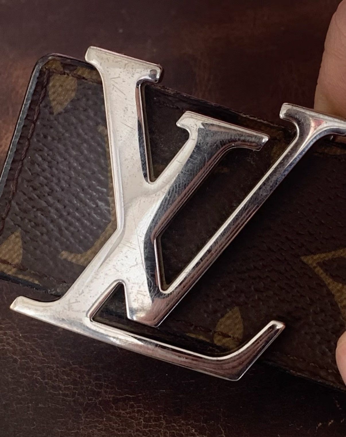Louis Vuitton LV genuine leather belt K16 Size ONE SIZE - 8 Thumbnail