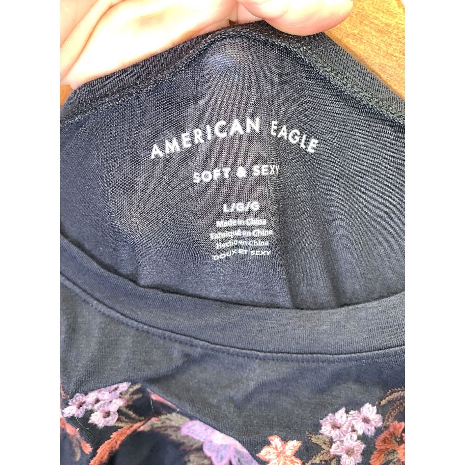 American Eagle Outfitters VINTAGE American Eagle Shirt Womens XS? Size 36" / US 14 / IT 50 - 4 Thumbnail