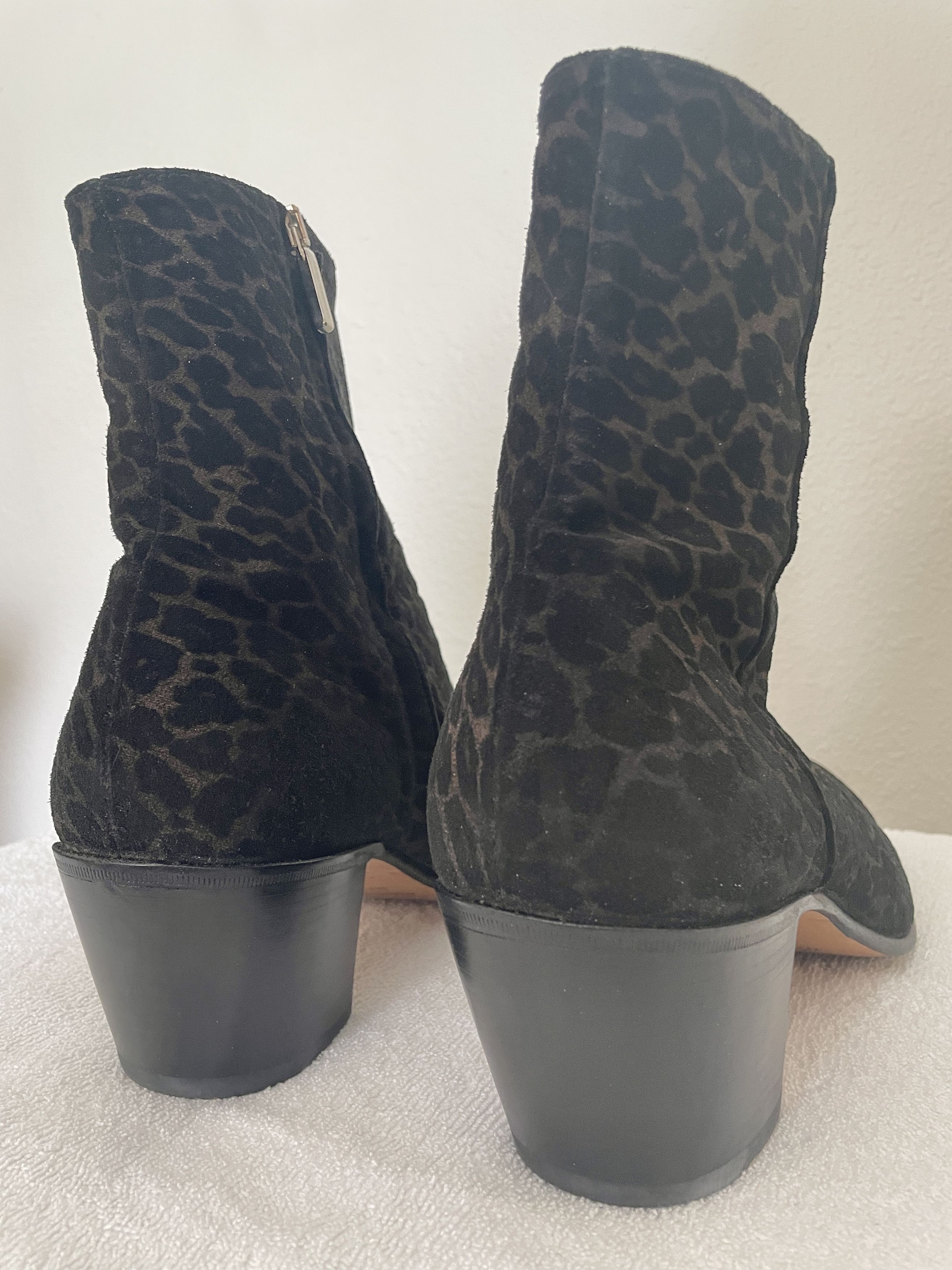 ALESSANDRO VASINI Nico Leopard Print Boot Size US 13 / EU 46 - 9 Thumbnail