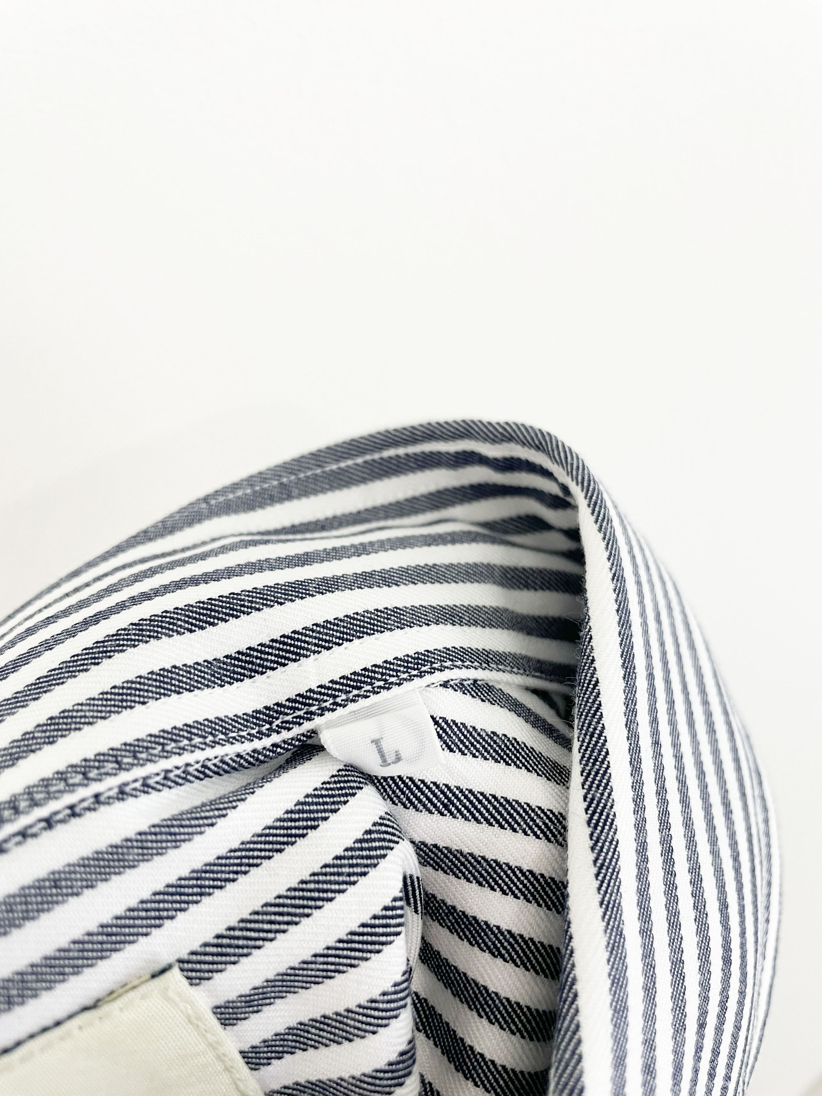 Yohji Yamamoto AAR Striped Shirt Size US L / EU 52-54 / 3 - 8 Thumbnail
