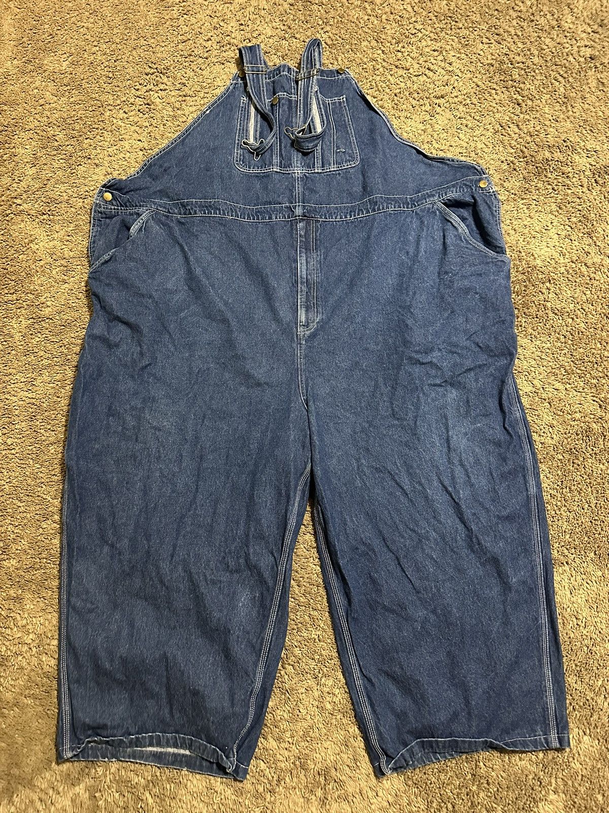 Vintage Big Tall King Size overalls 00s size 68x38